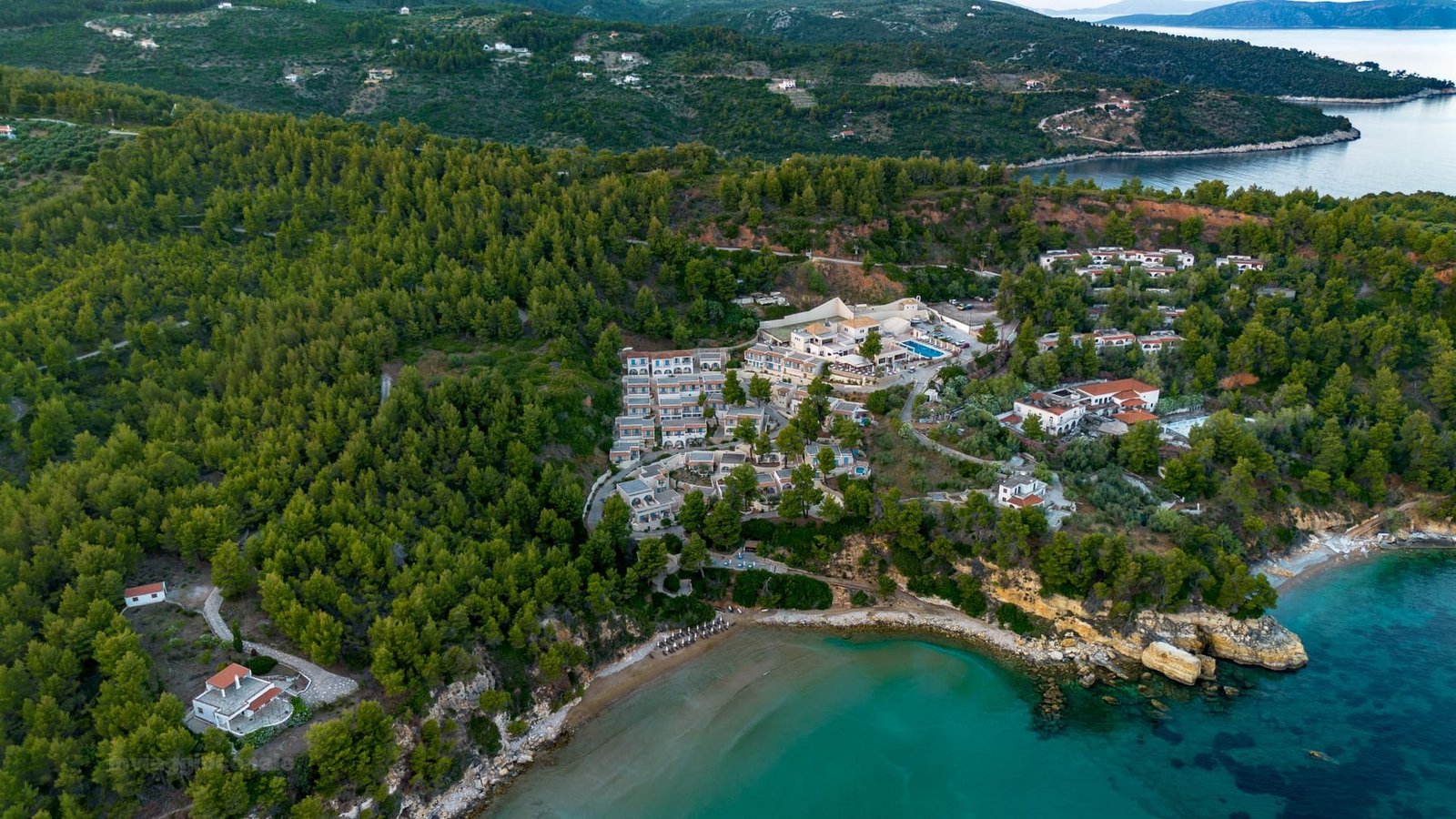 Un ultimo scatto dell’Alonissos Beach Hotel