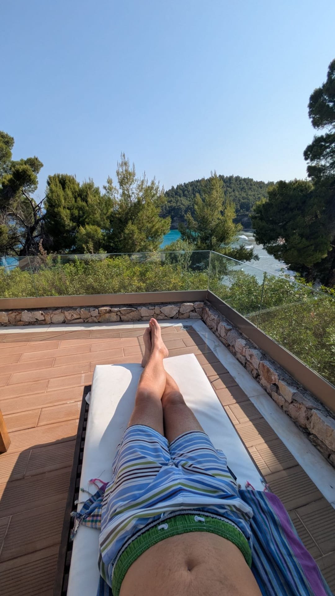 La spiaggia dell’hotel