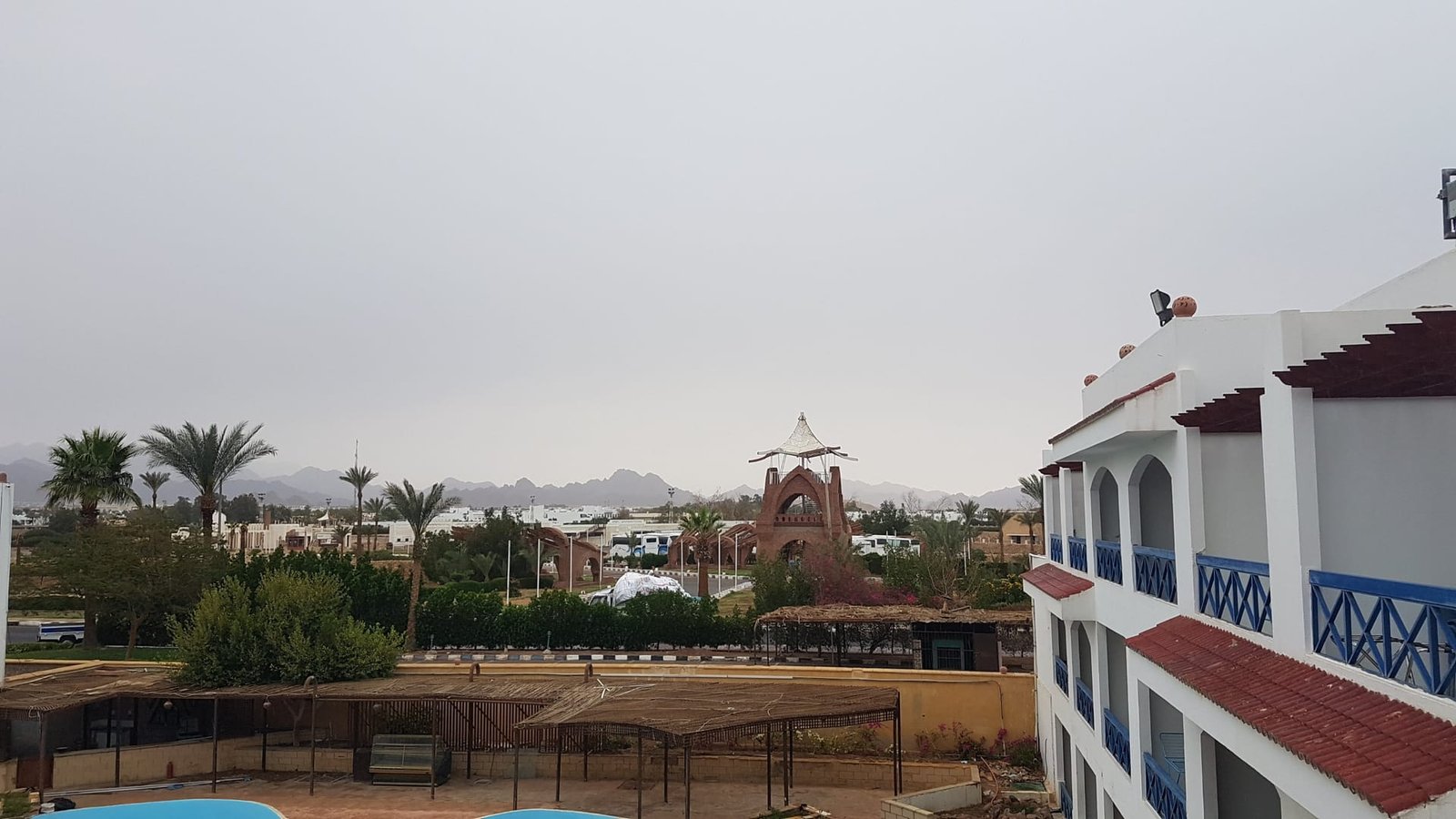 Vista dalla finestra durante i primi giorni della pandemia