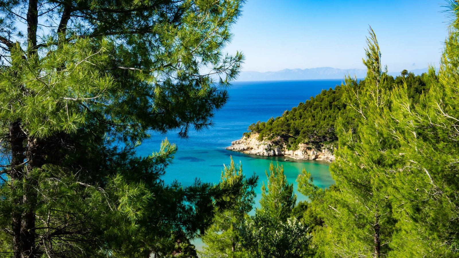 Panorama dalle alture di Alonissos