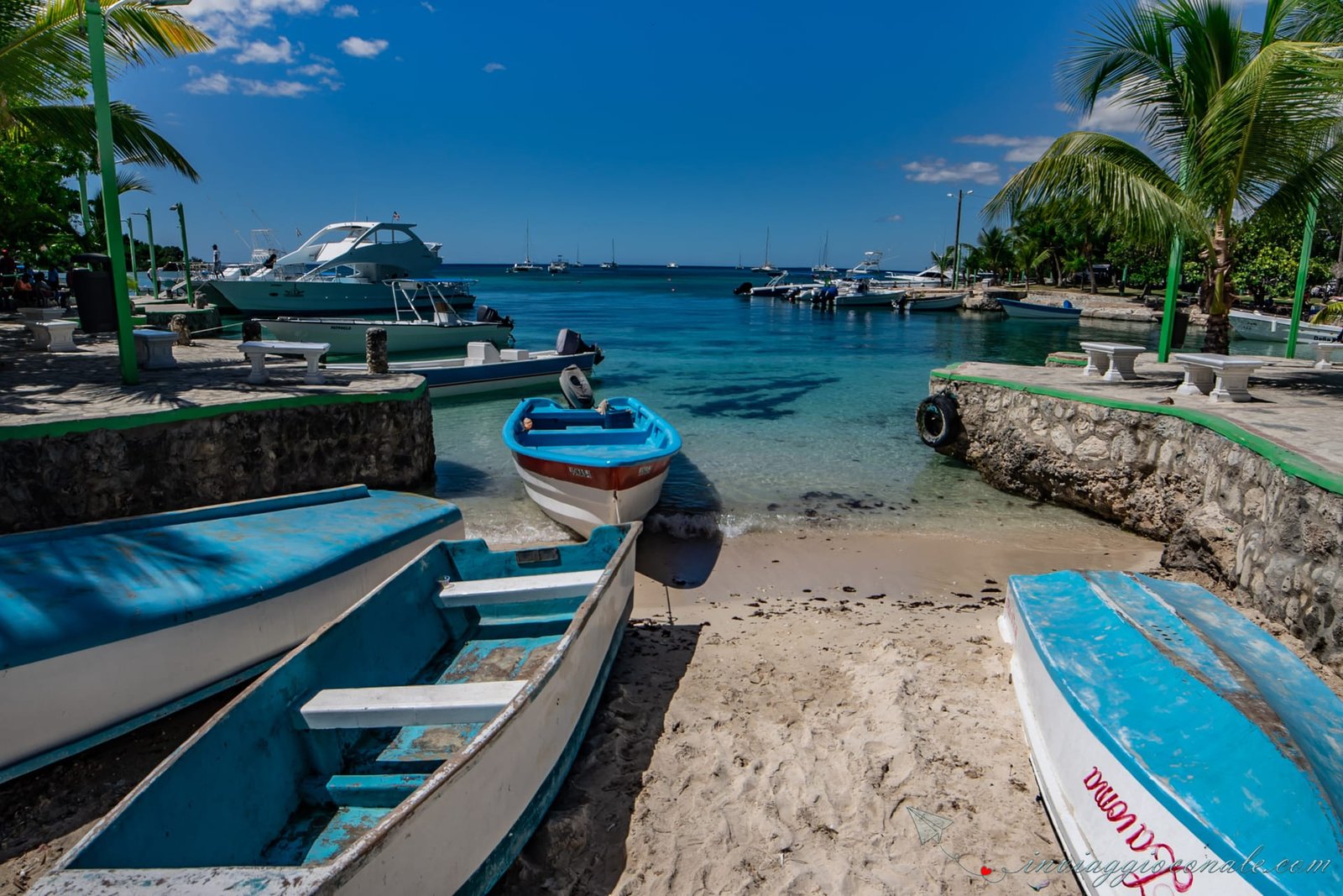 Villaggio di pescatori di Mano Juan, Saona