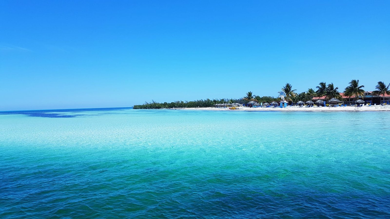 Spiaggia incontaminata di Cayo Blanco