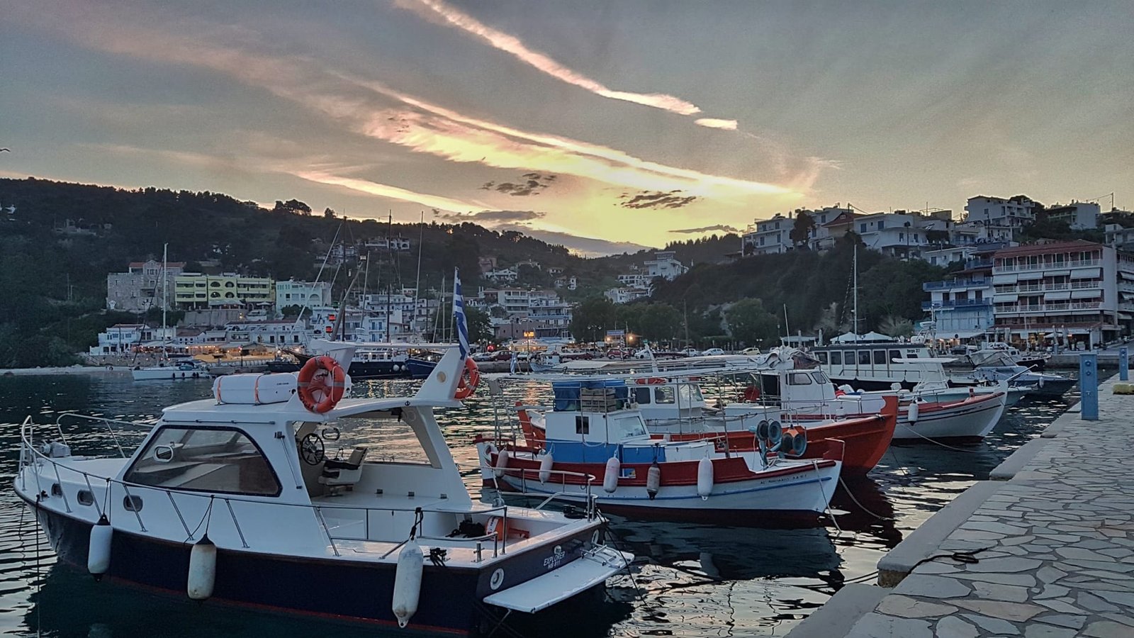 Vicoli del porto di Patitiri