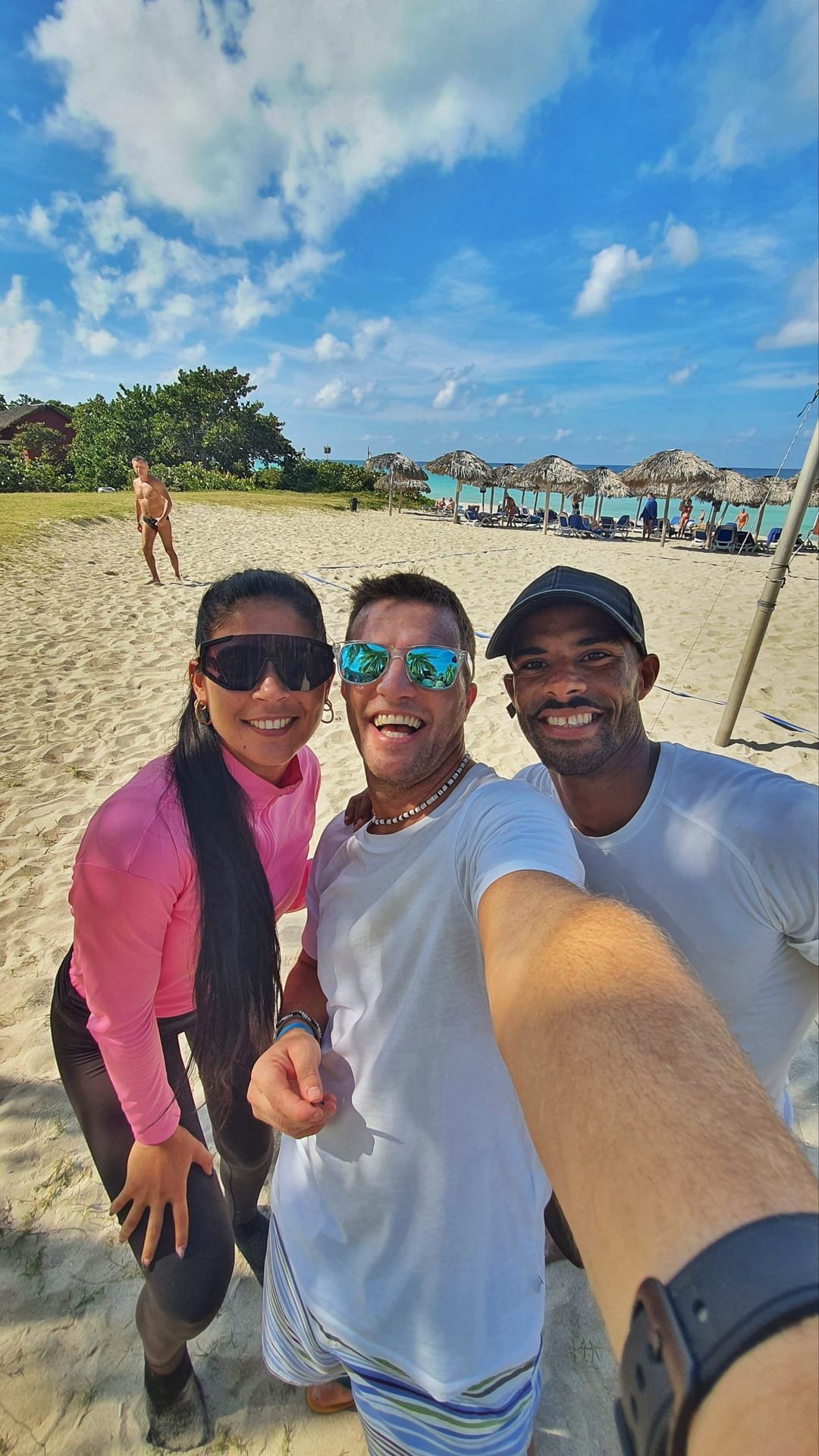 La lunghissima spiaggia di Varadero