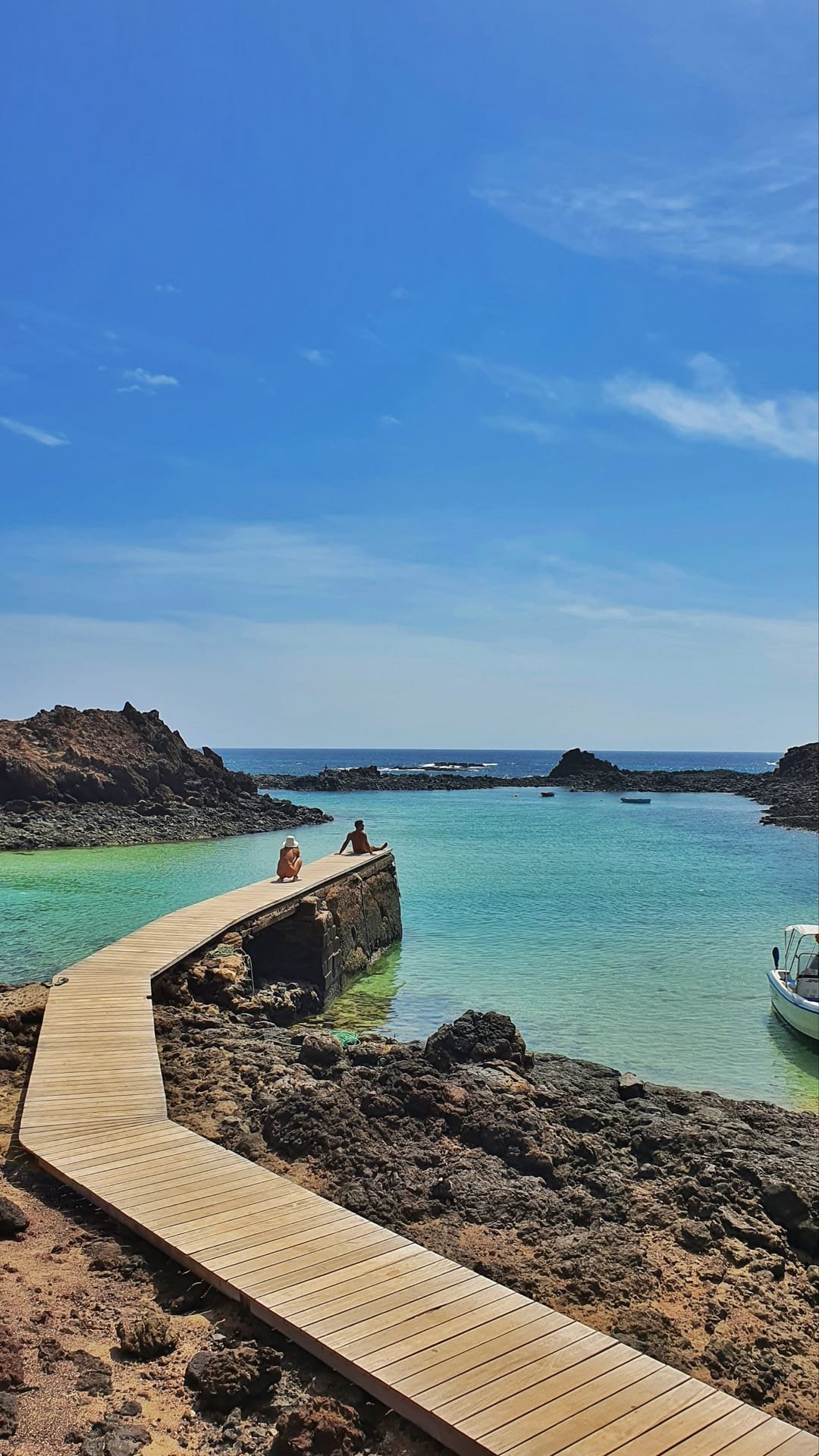 Il pranzo con vista su Lanzarote