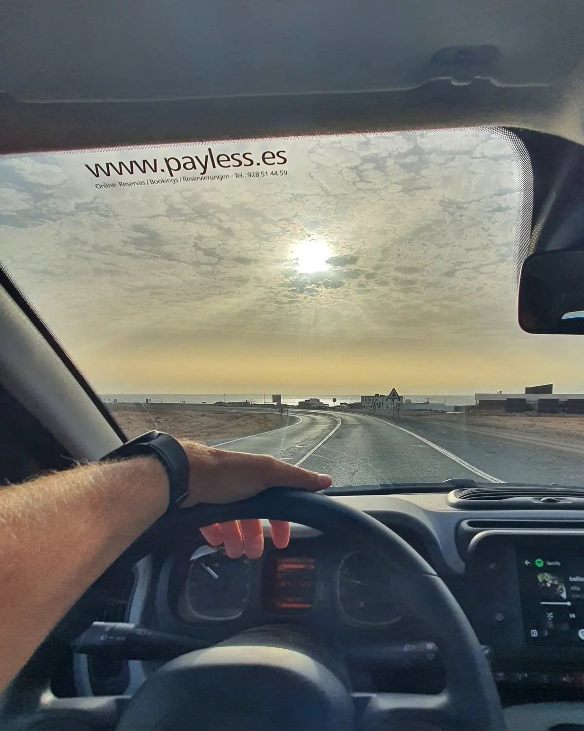 Il sole di agosto su Fuerteventura