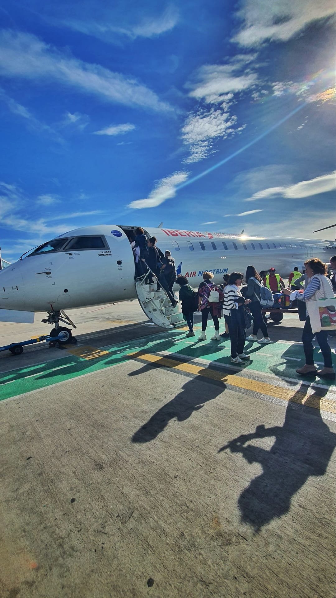 Sosta all’aeroporto di Madrid