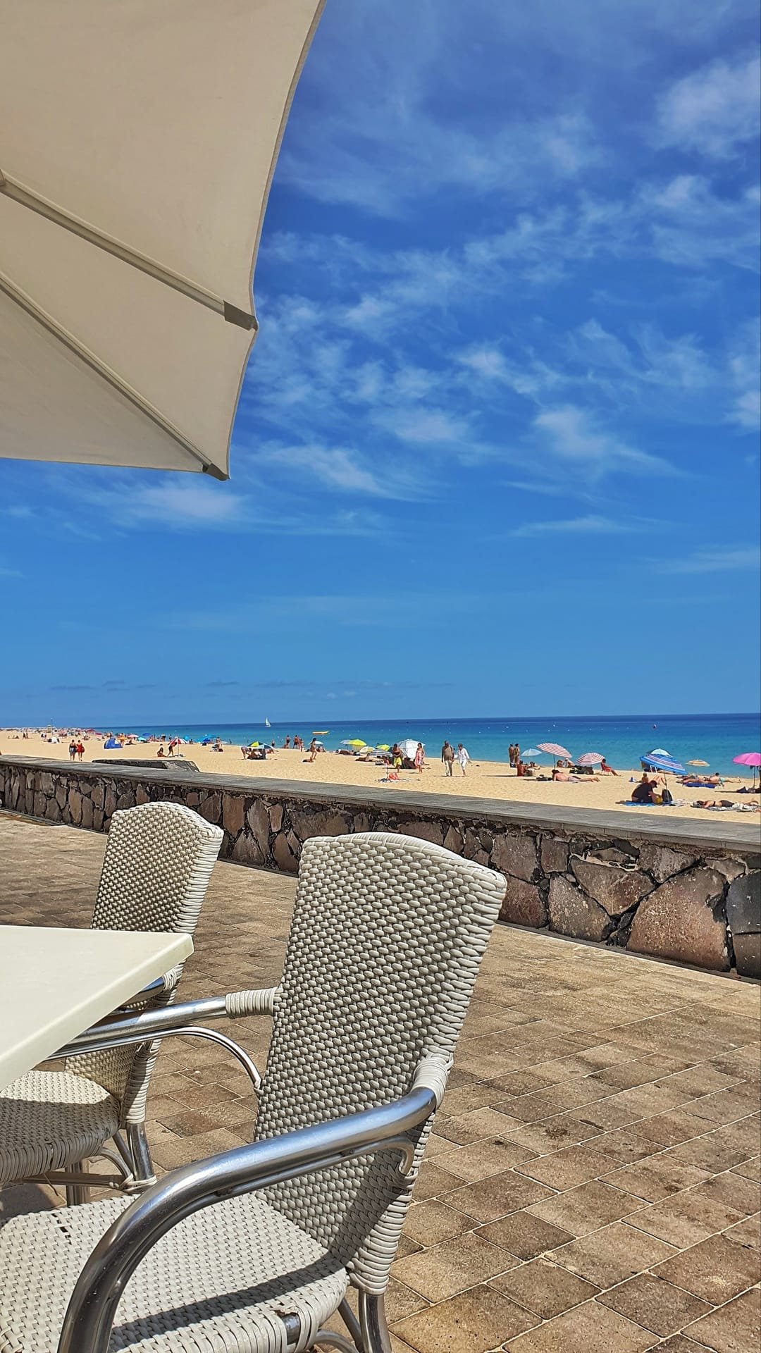 Una spiaggia appartata, lontana dal turismo