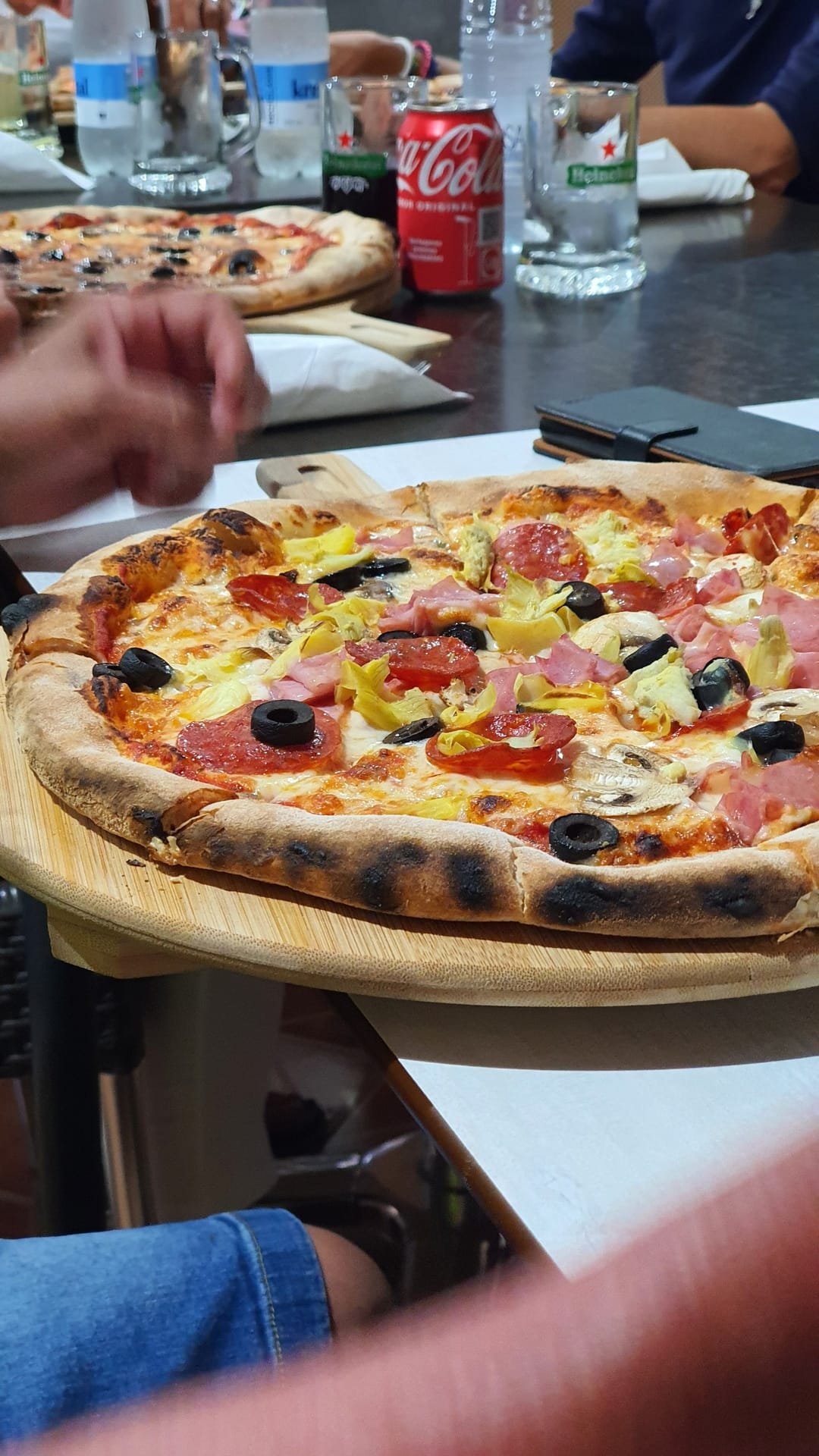 Un altro scatto della serata a Caleta de Fuste