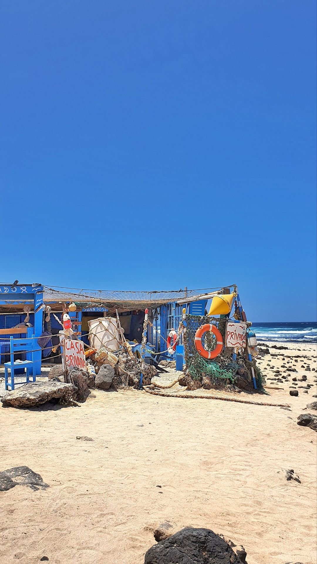 Una proprietà privata sulla spiaggia