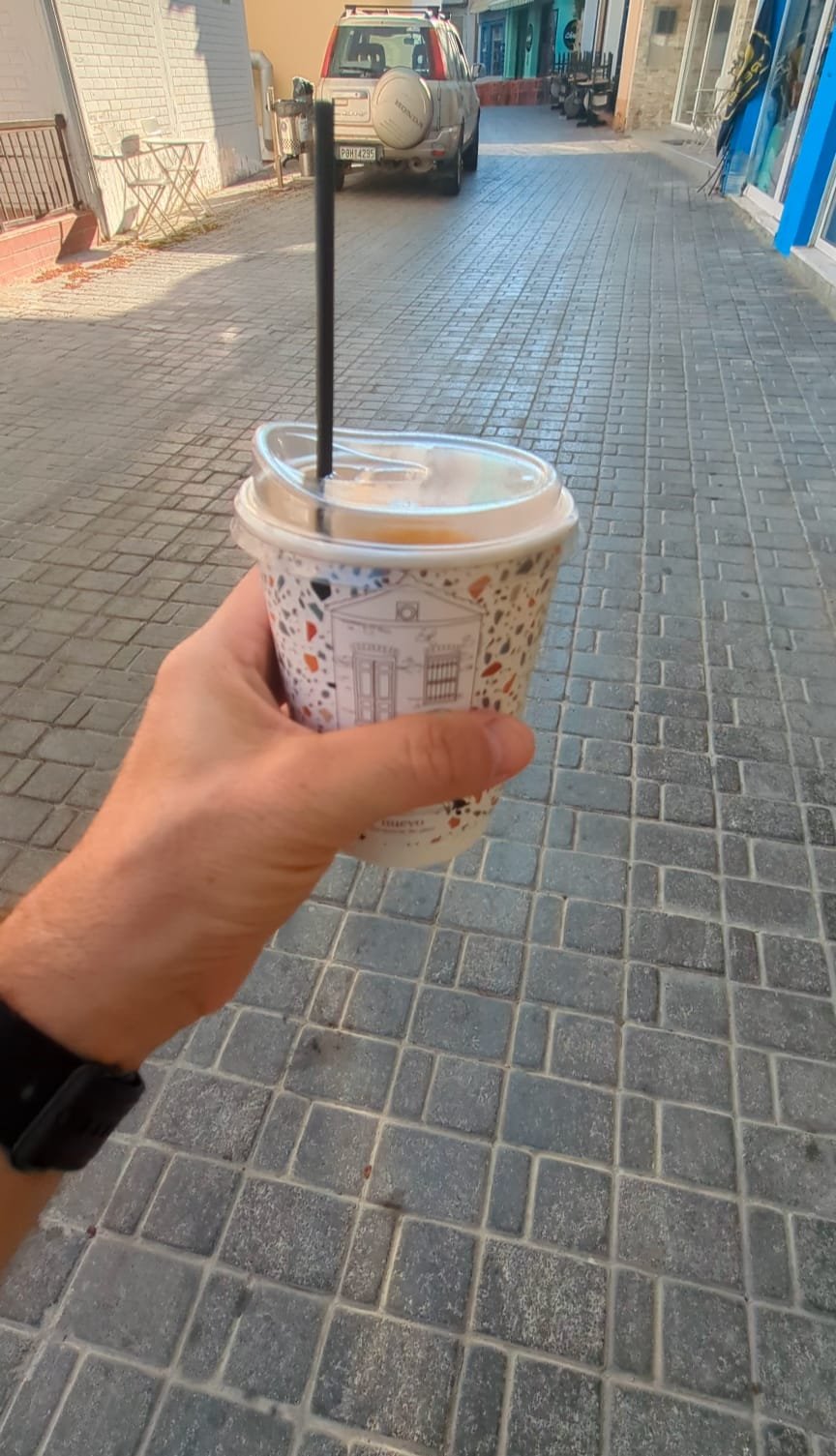 Un Freddo Espresso con ghiaccio