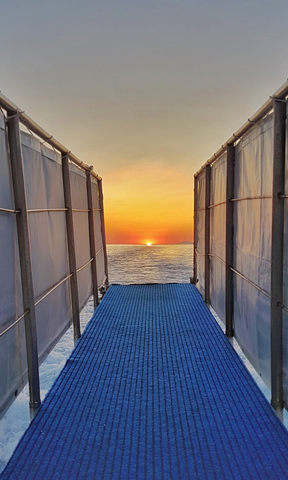 Il mare di Alonissos all'alba