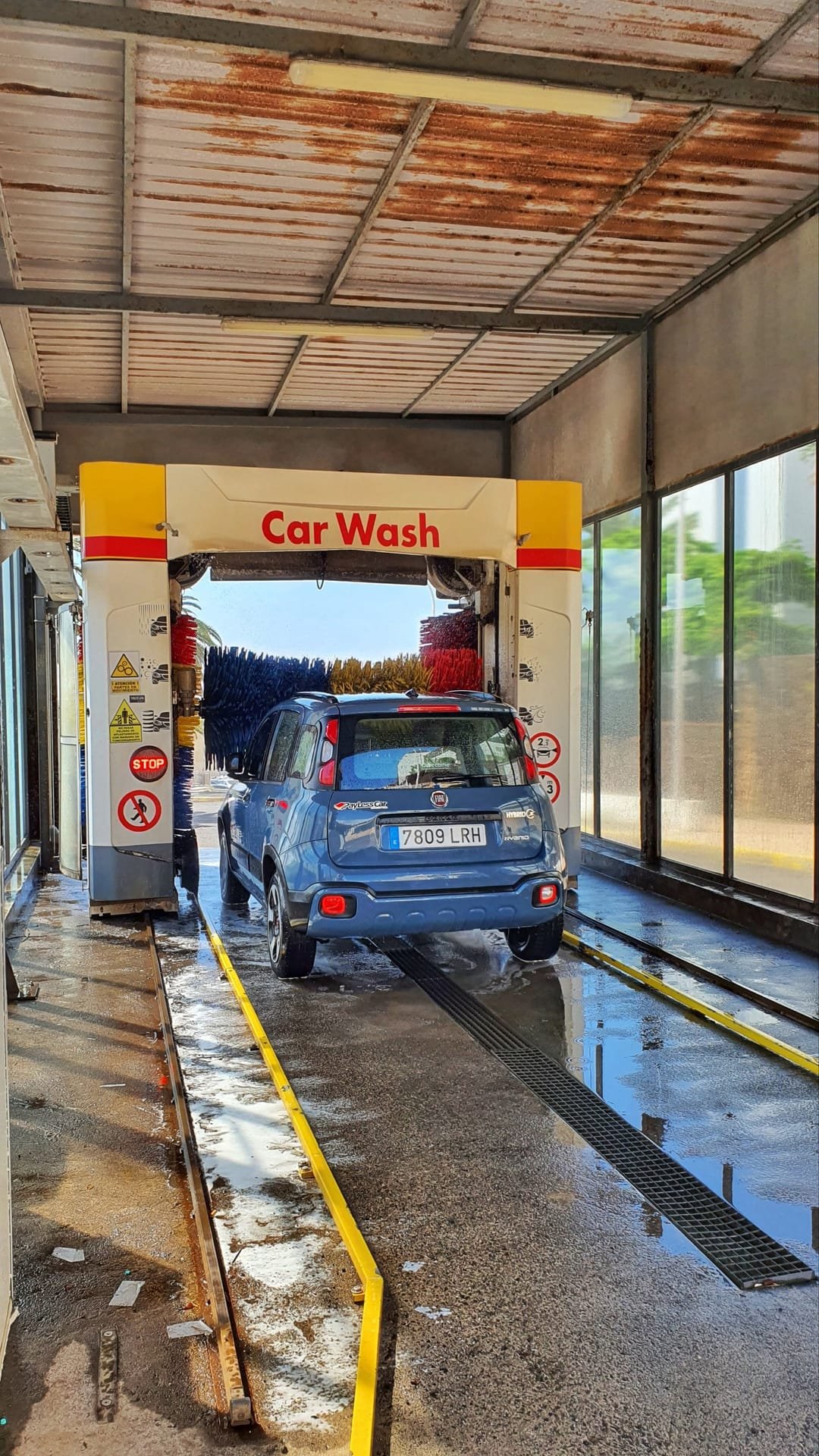 Il mare calmo dopo il vento forte