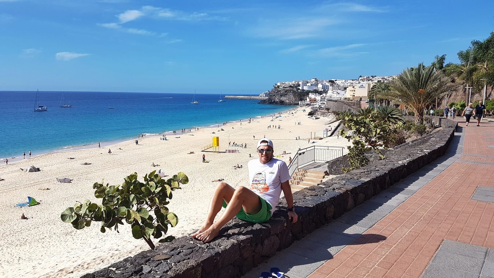 Paesaggio del sud di Fuerteventura