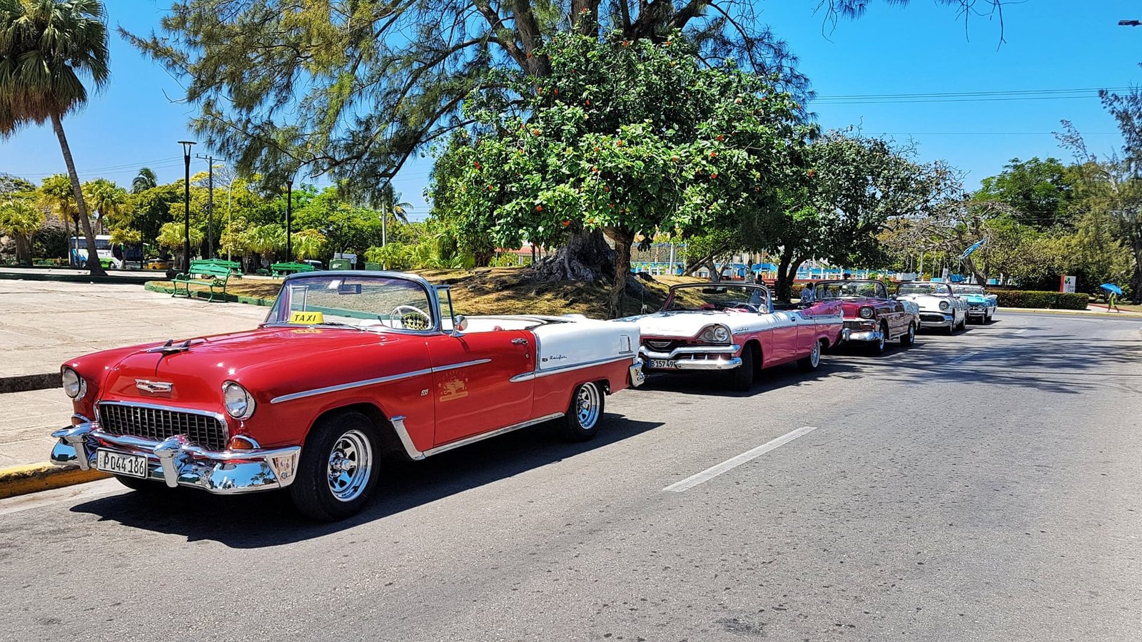 Dettaglio di un'auto americana anni '50