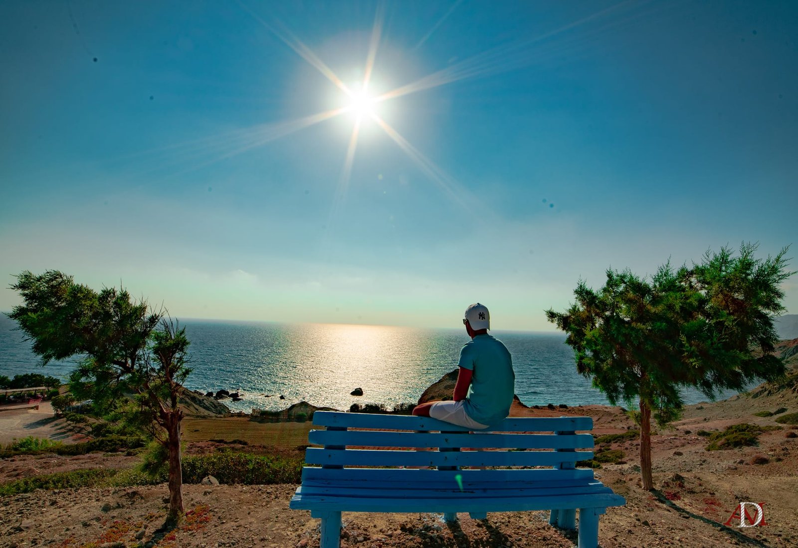 Vista sul porto di Pigadia