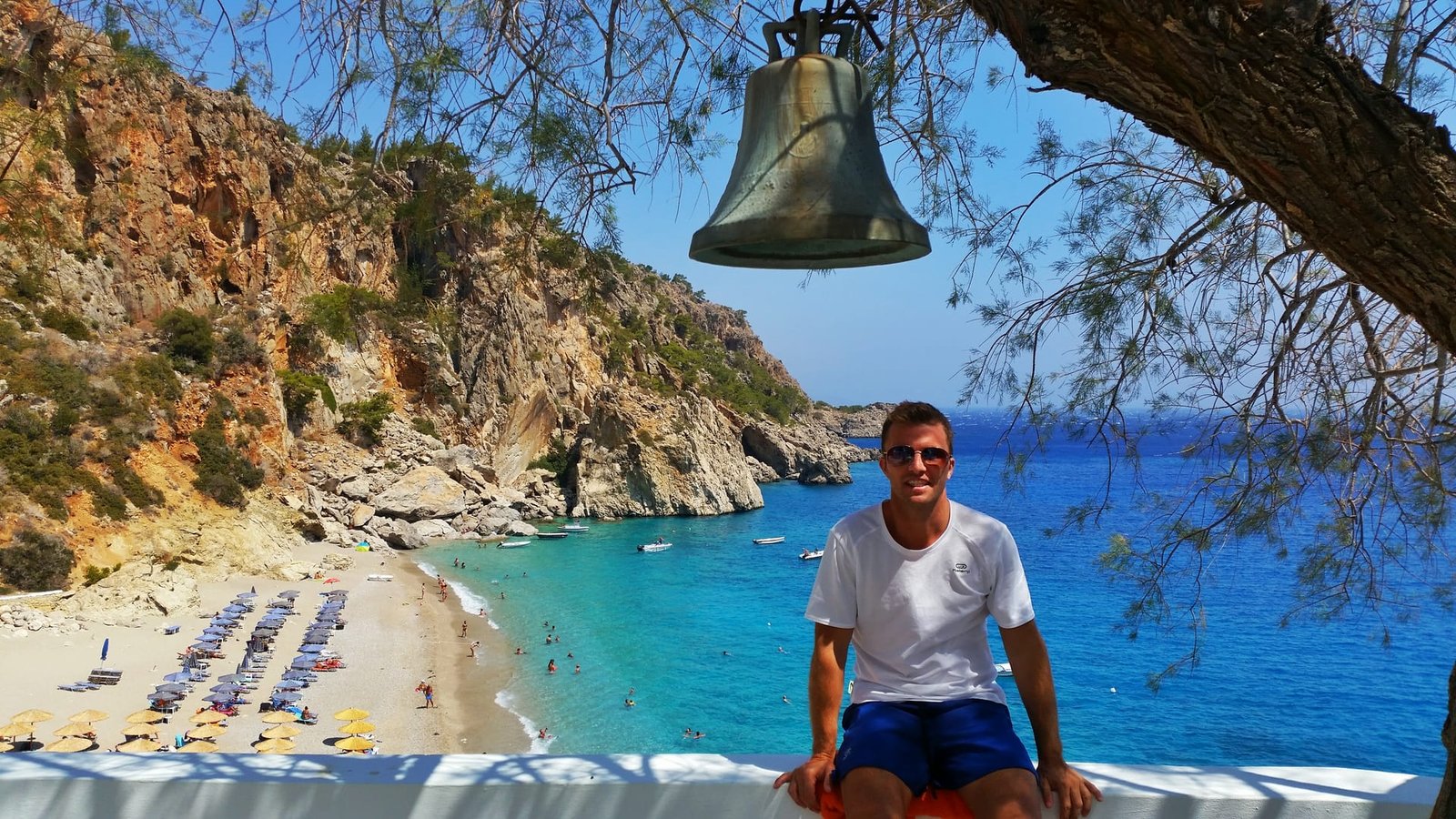 Panorama di Karpathos, Grecia