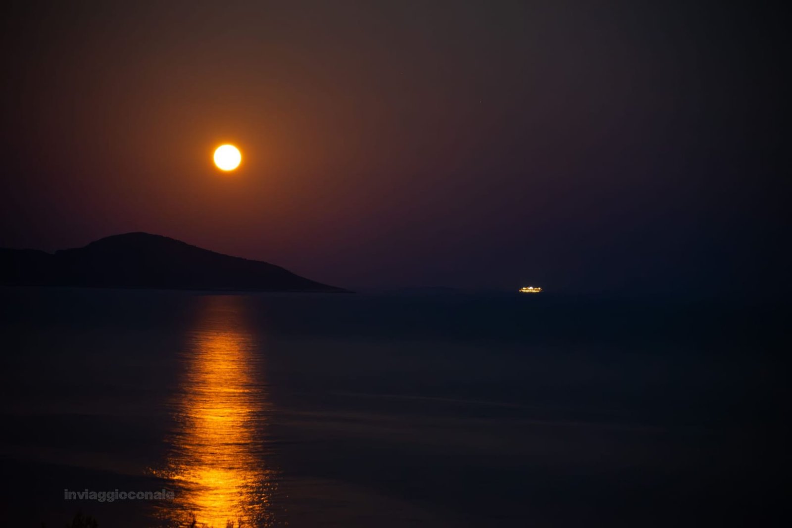 La Luna delle Fragole vista da Alonissos