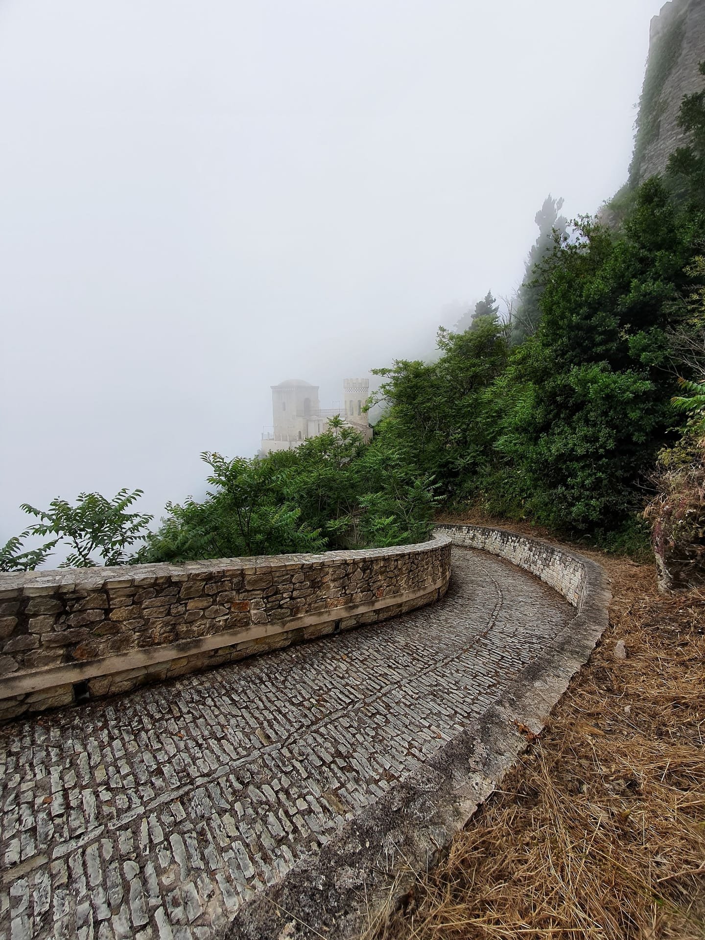 Panorama dalla vetta di Erice