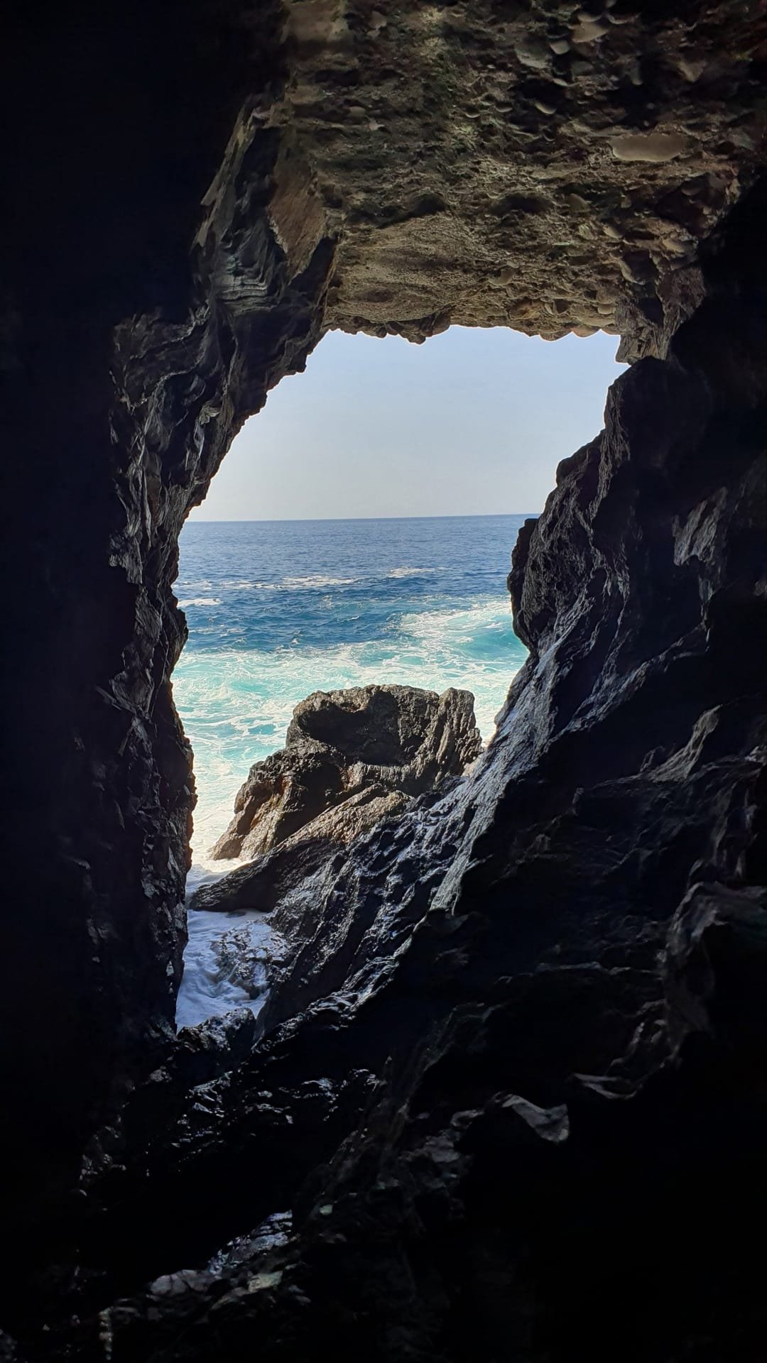 Il tramonto sull’isola durante la ventiquattresima settimana