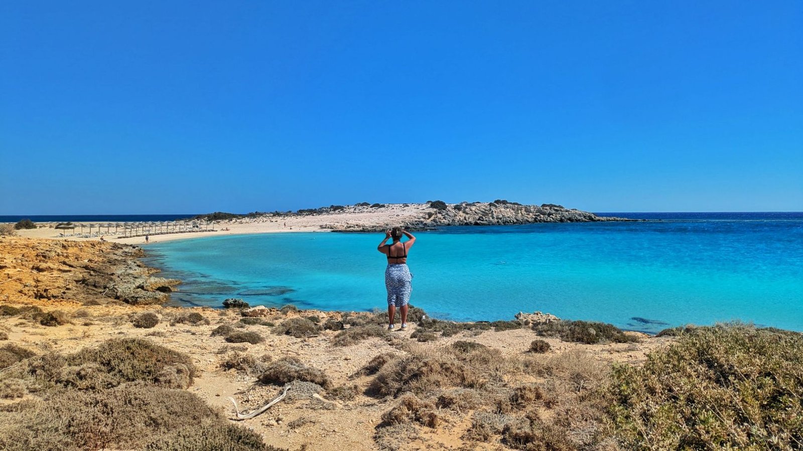 La spiaggia di Diakoftis