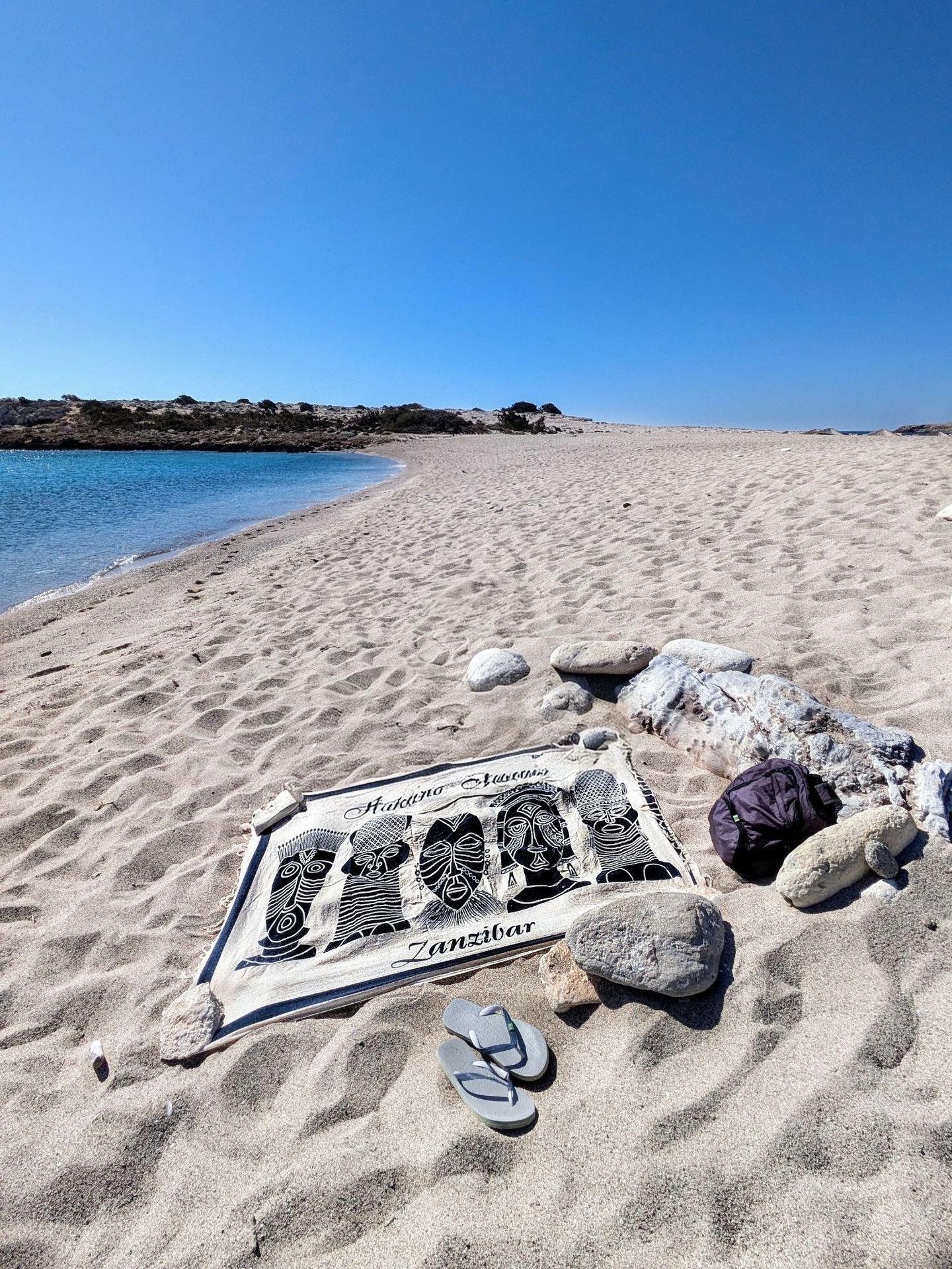 La spiaggia di Diakoftis