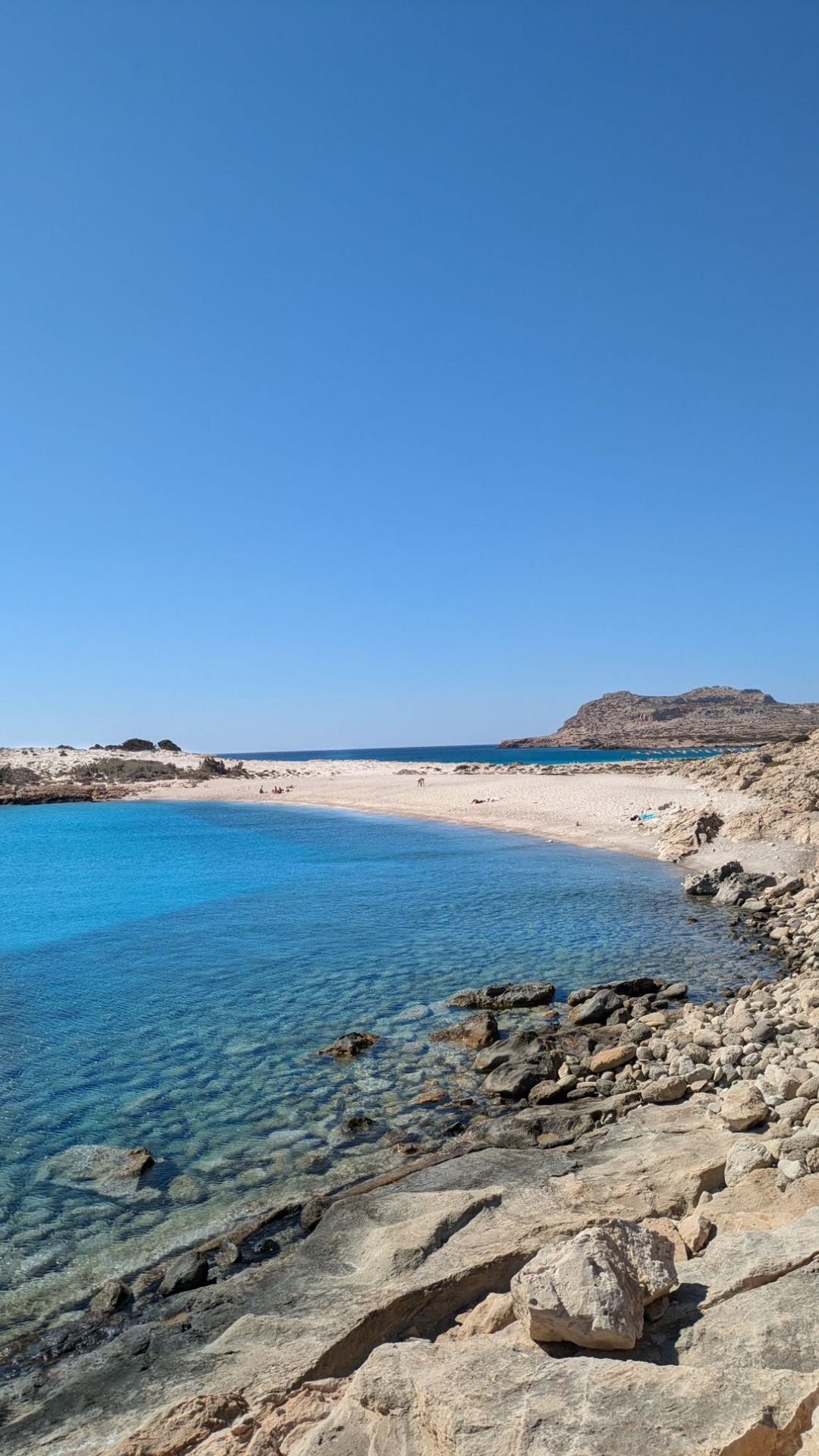 La spiaggia di Diakoftis