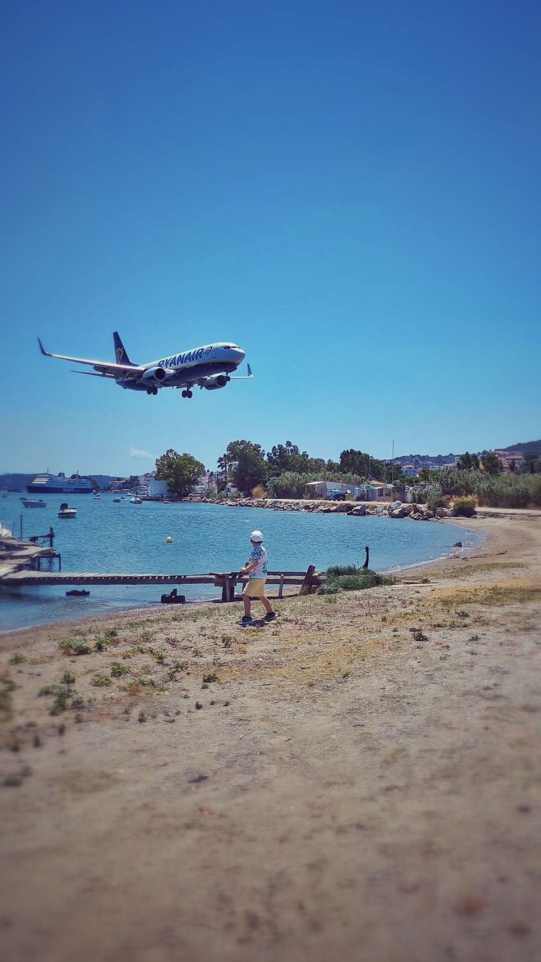 Atterraggio a Skiathos