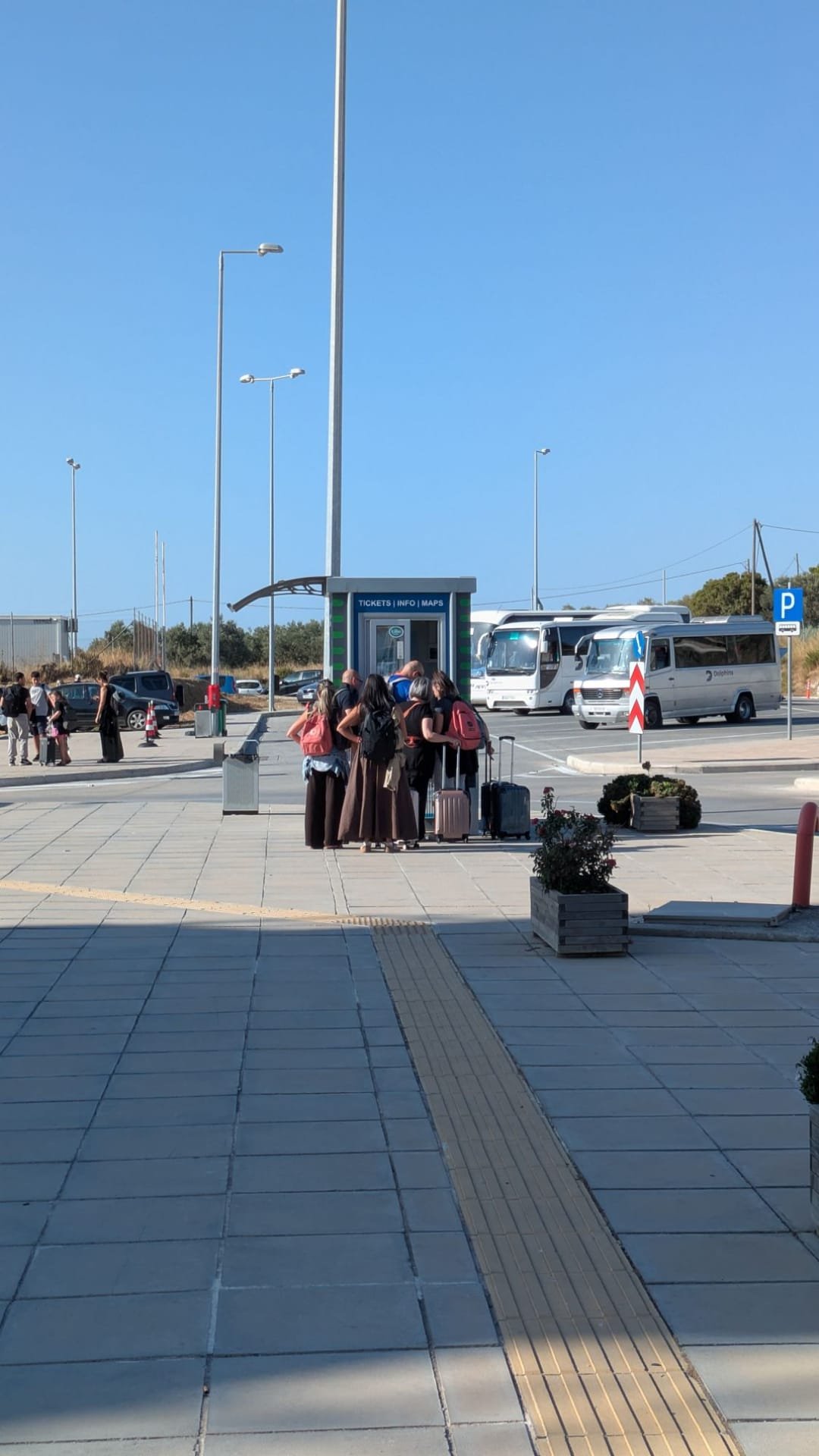 La spiaggia di Xanemos vicino all’aeroporto