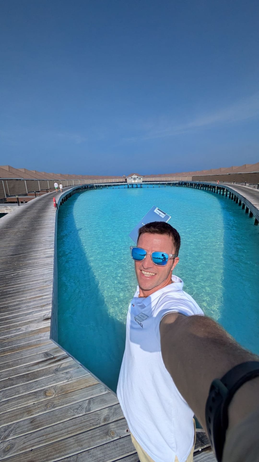 Il molo dell’isola di Kottefaru