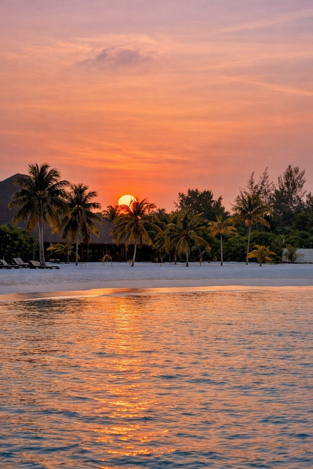 L’oceano turchese dell’atollo di Raa, Maldive