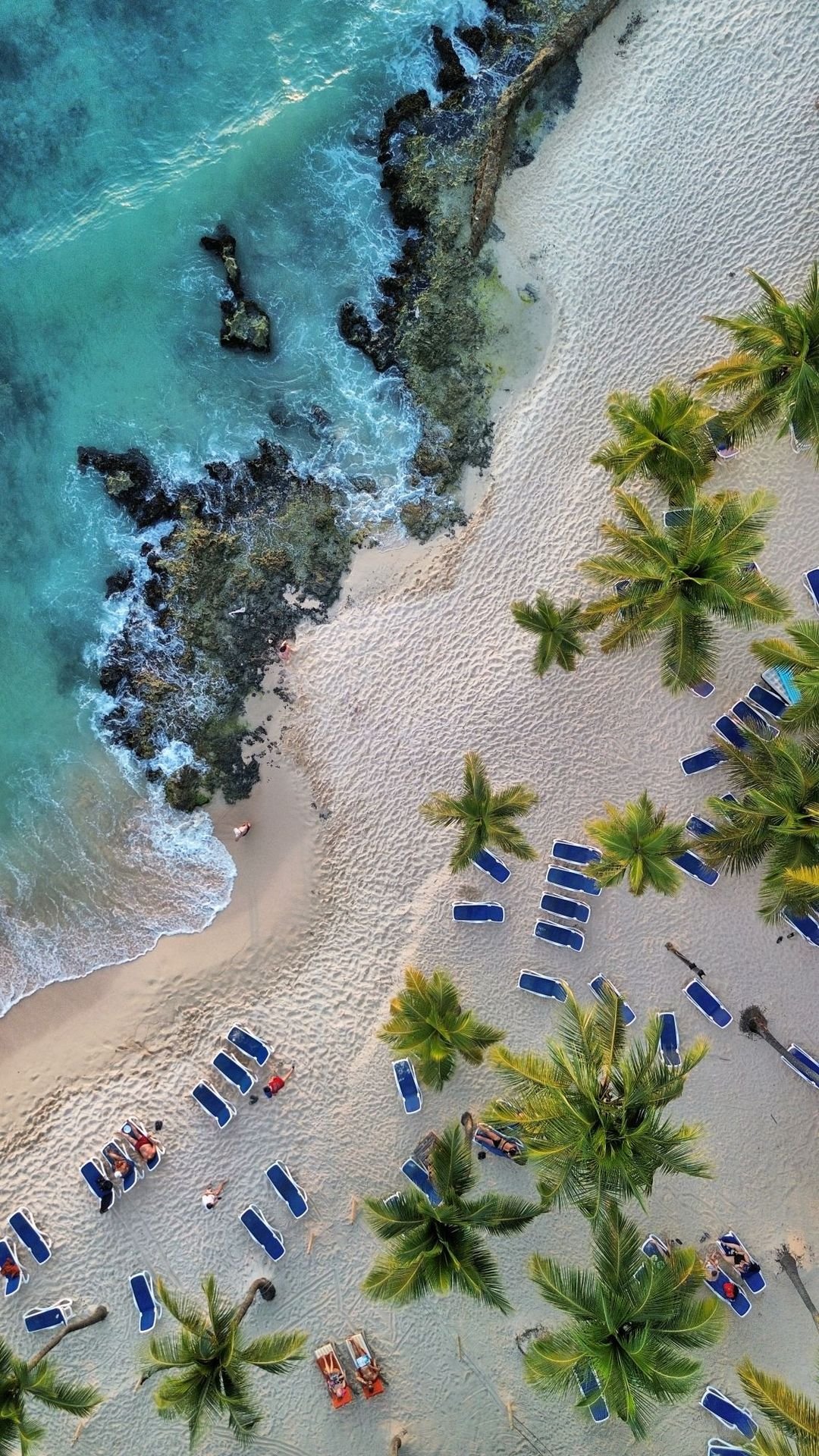 Spiaggia tra il Viva Dominicus Beach e Palace