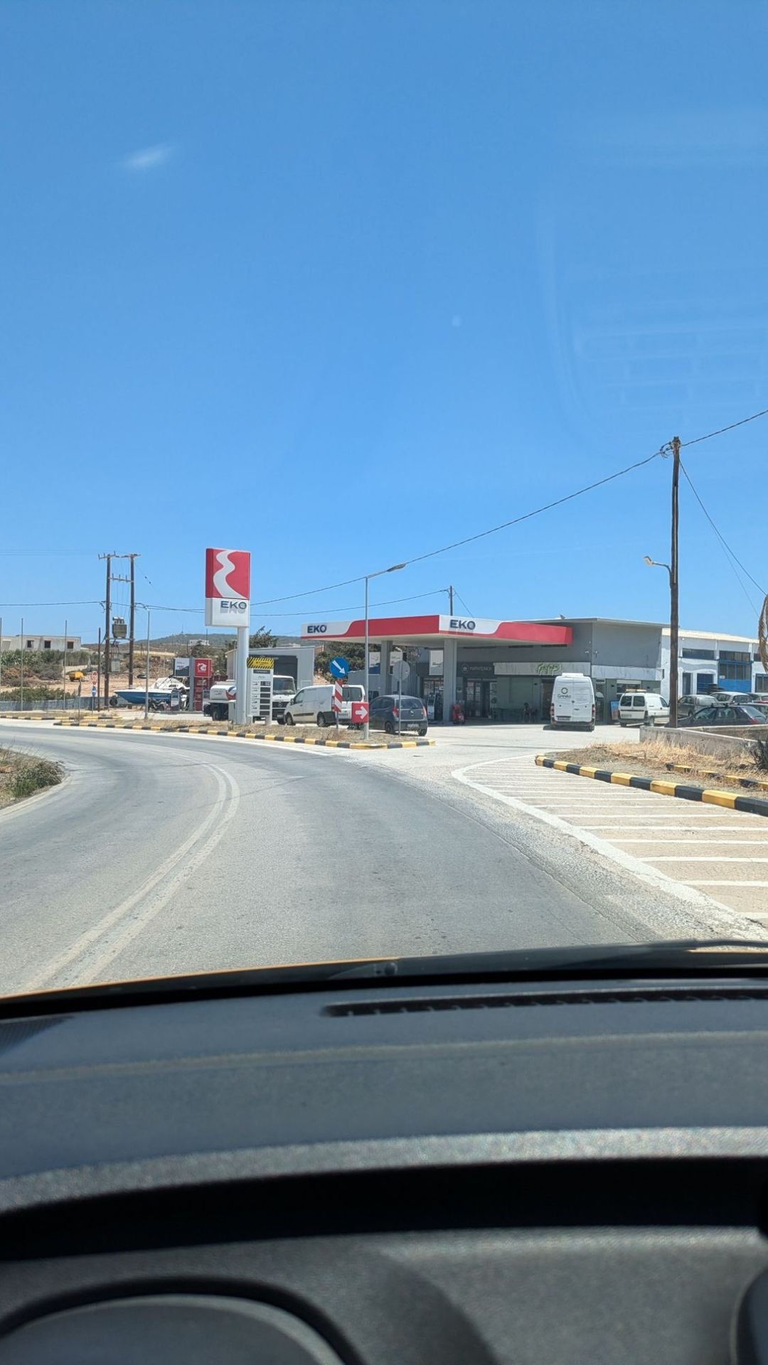 Benzinaio a Karpathos