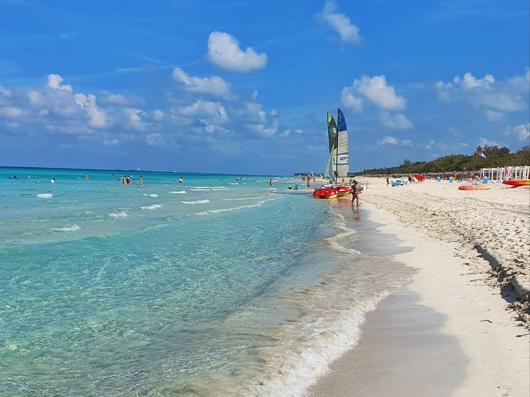 La spiaggia di Varadero, Cuba