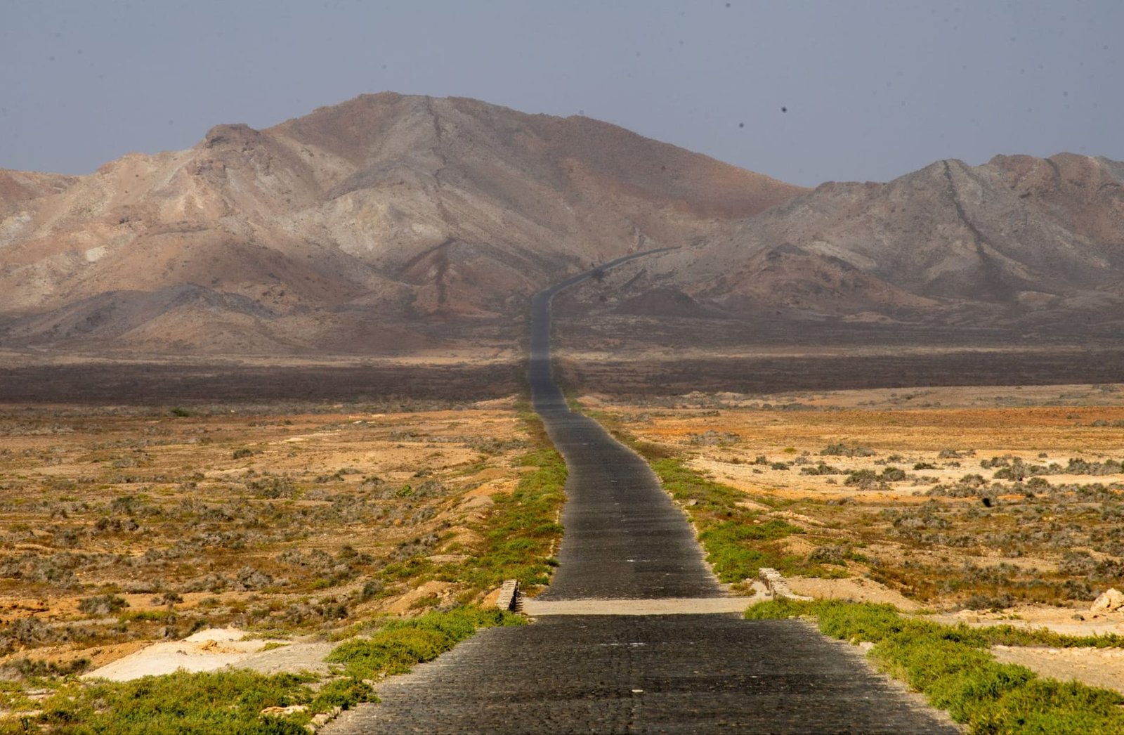 Il paesaggio arido di Boavista