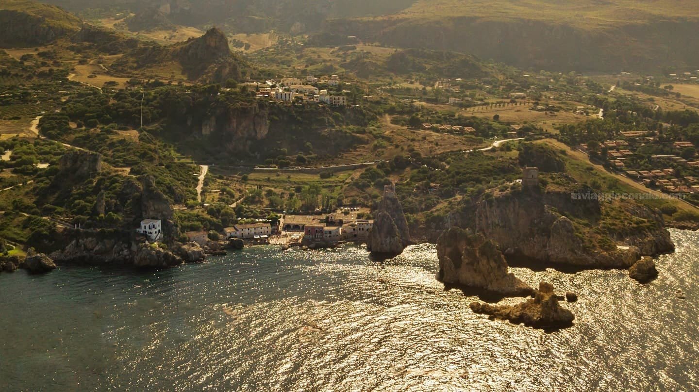 Resti dell'antica tonnara di Scopello