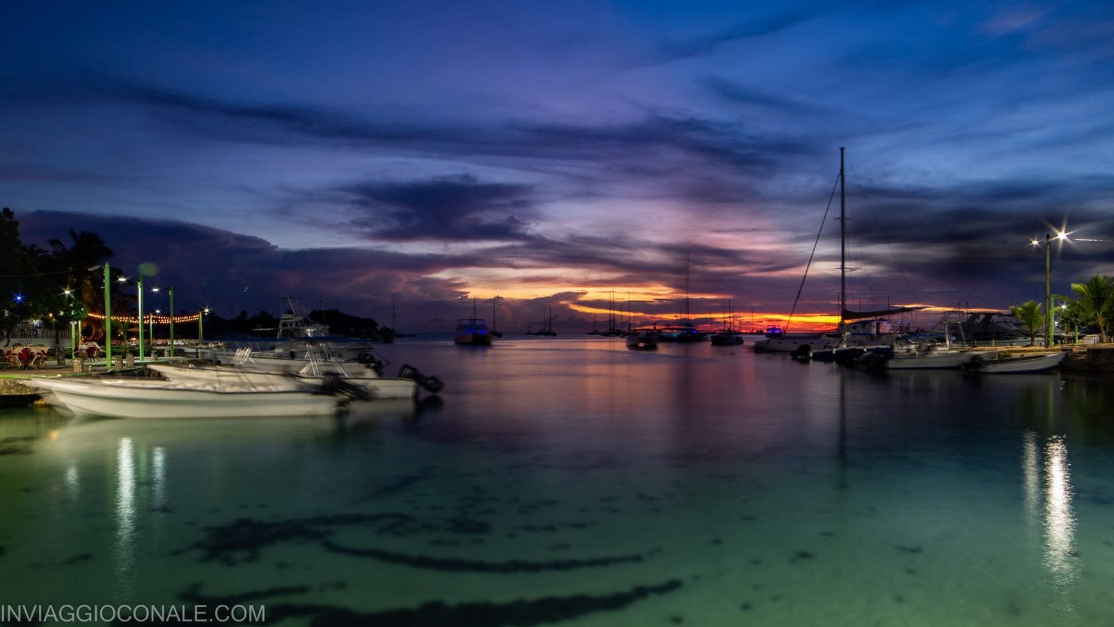 Ultimi raggi di sole a Bayahibe