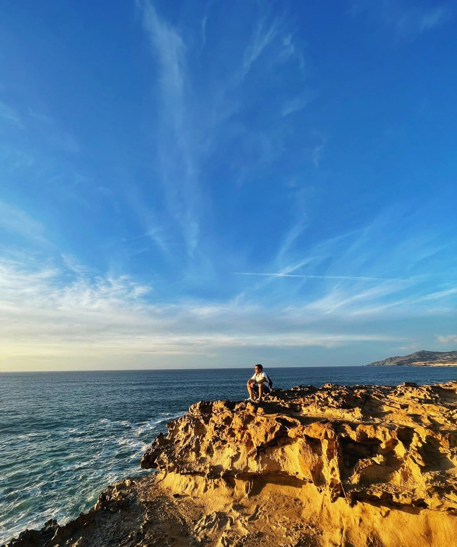 Un tramonto a La Pared
