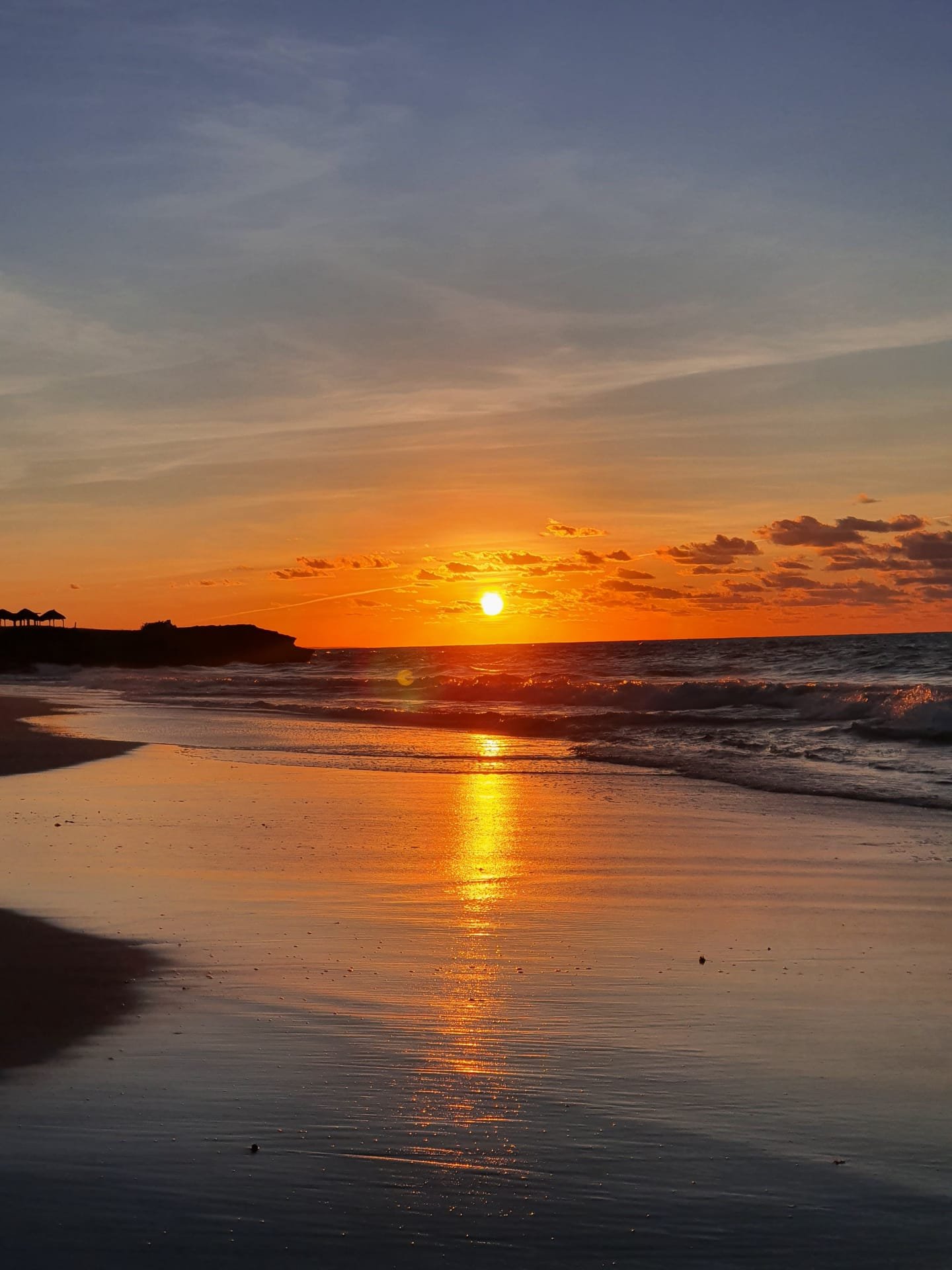 Tramonto condiviso con amici a Cuba