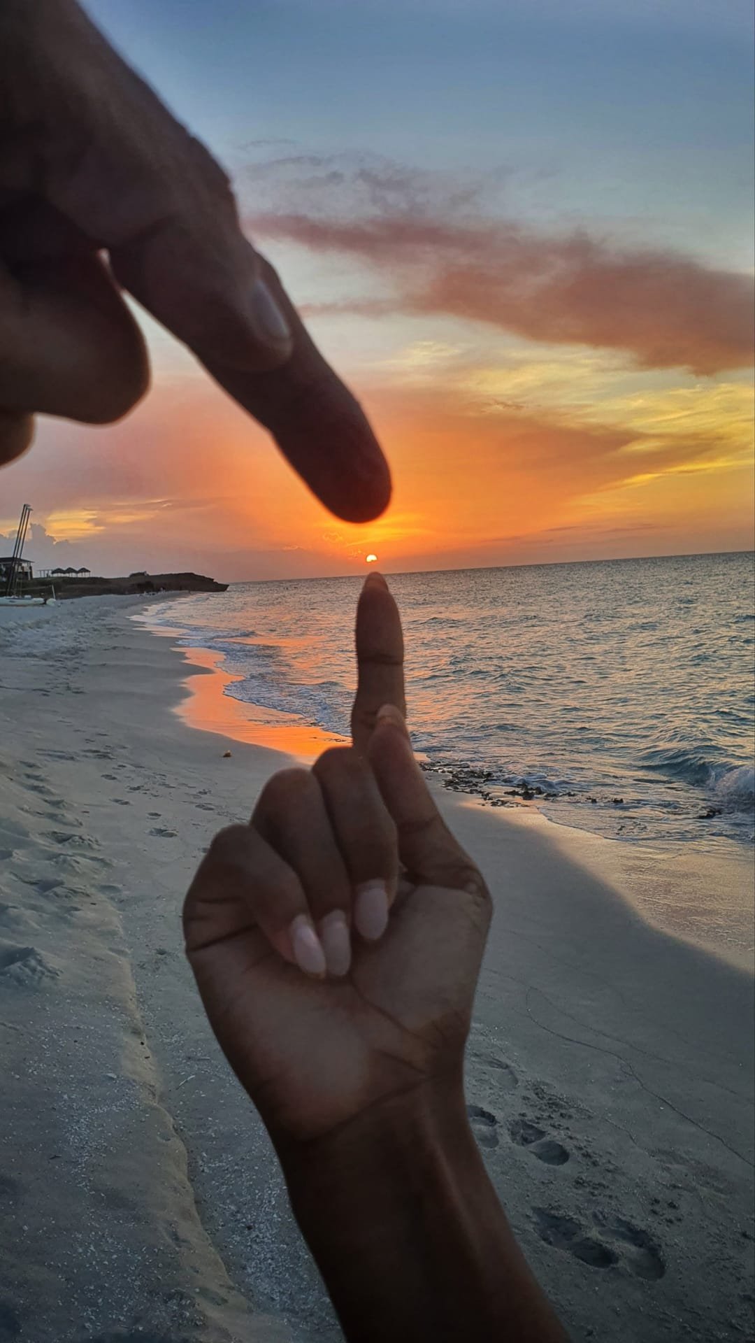 Tramonto da ricordare a Cuba