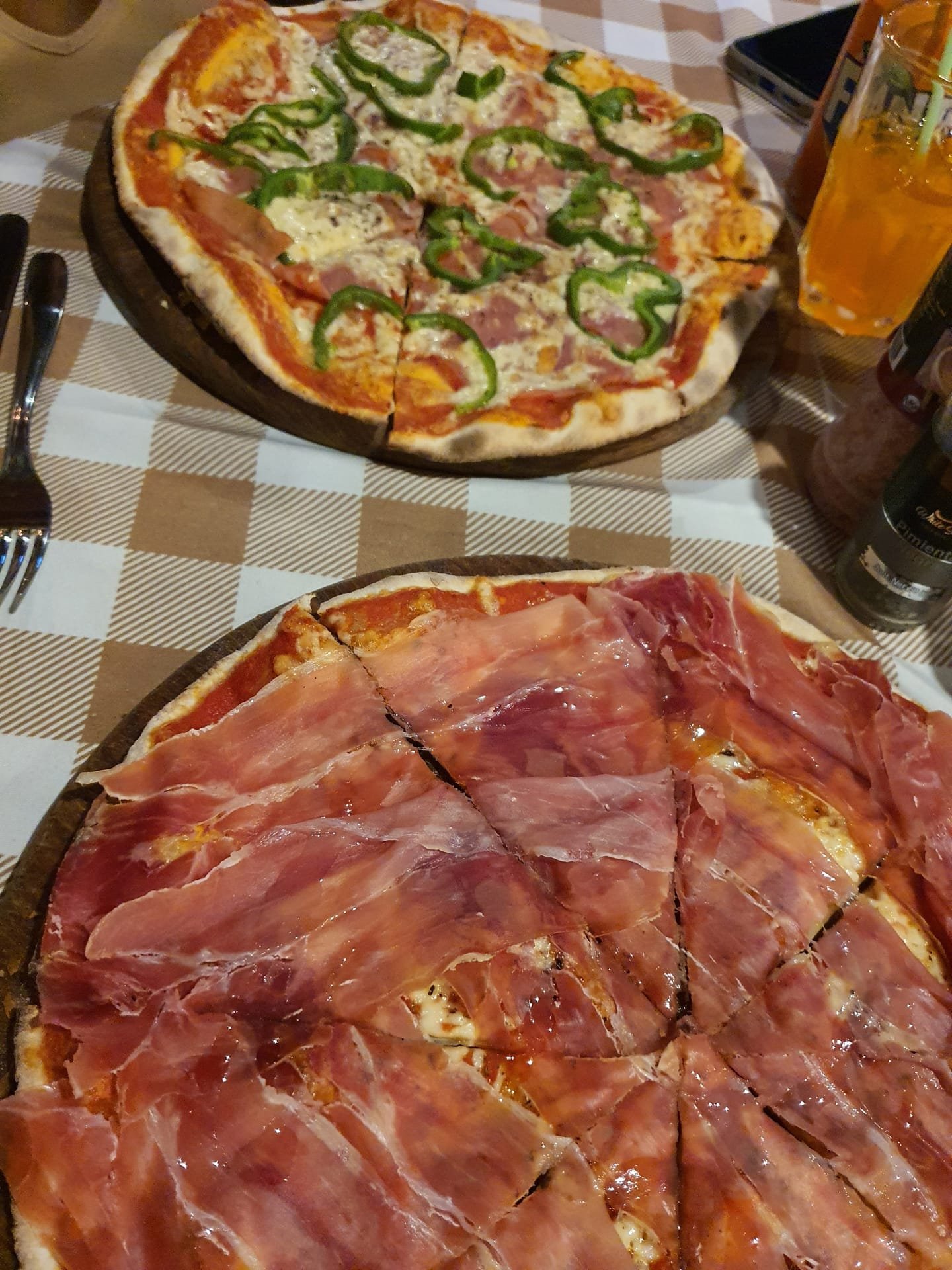 Un ultimo scatto della cena italiana a Varadero