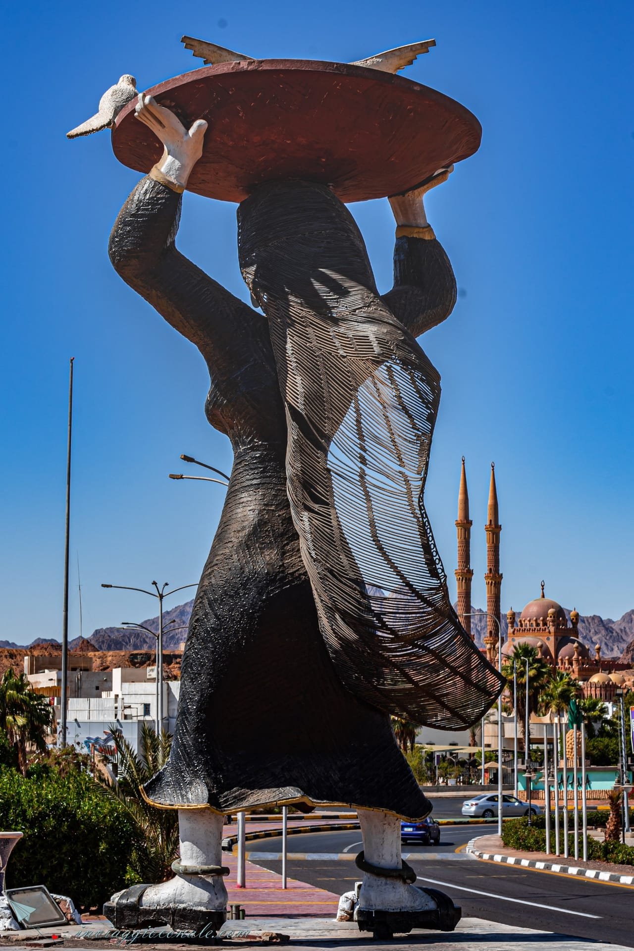 Dettaglio della moschea di Sahaba