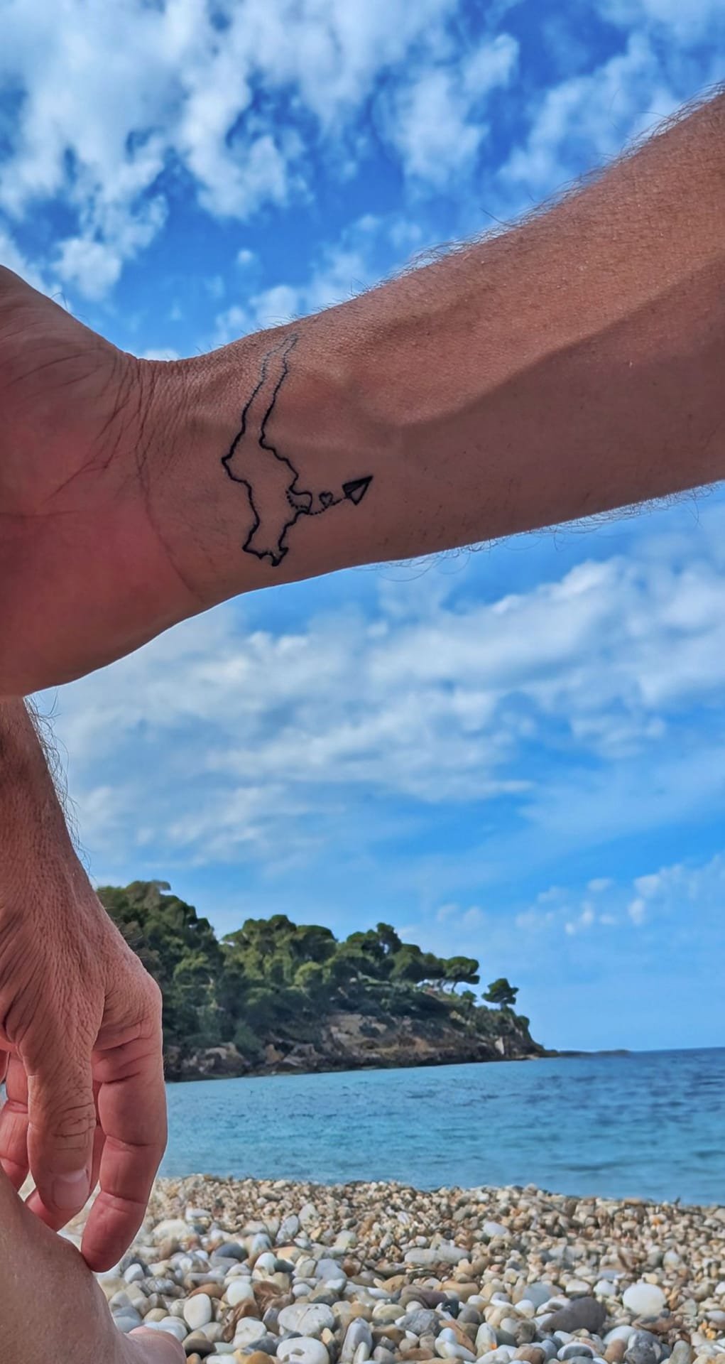 Una cala dell’isola siciliana