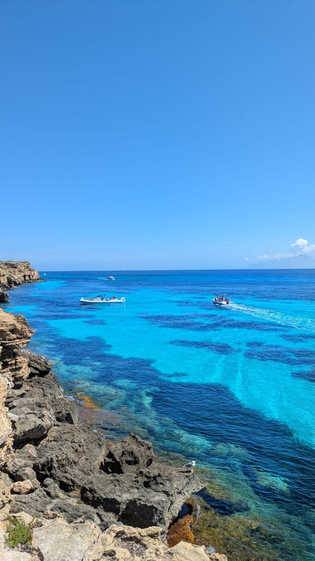 Una spiaggia di Favignana