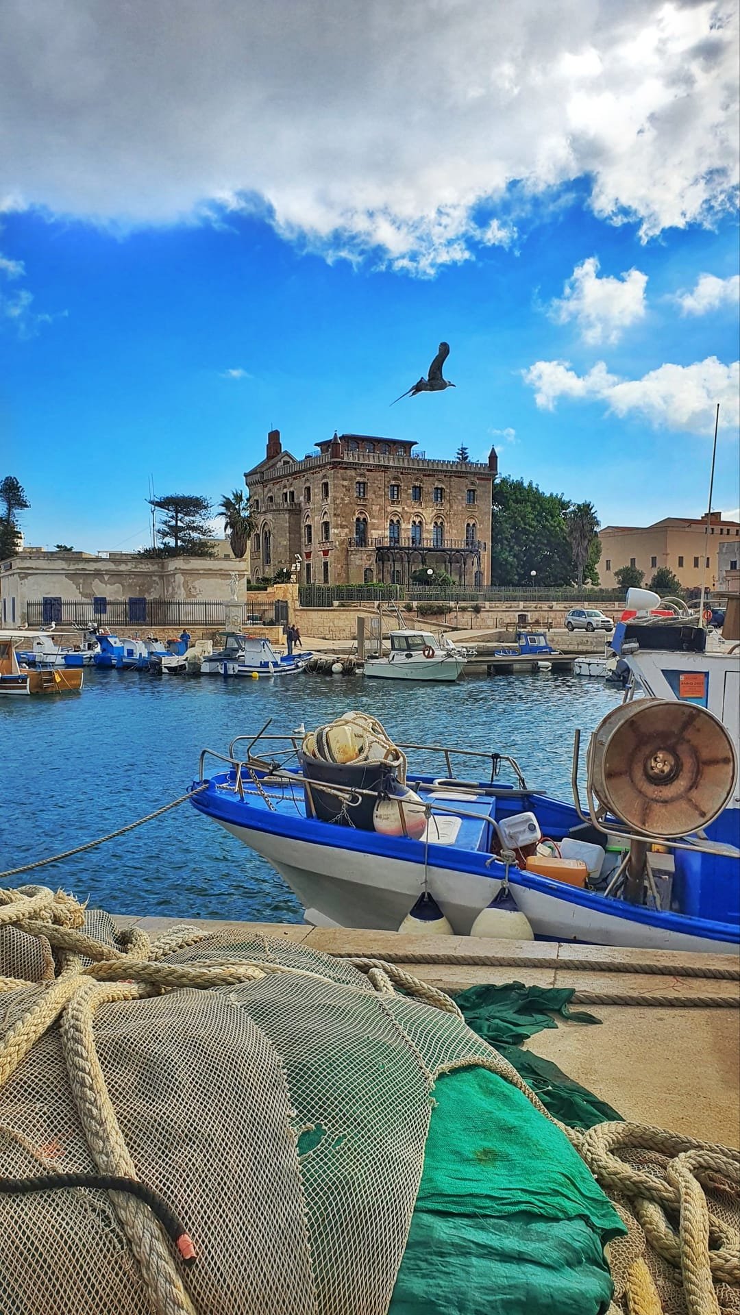 Un vicolo del centro storico di Marsala