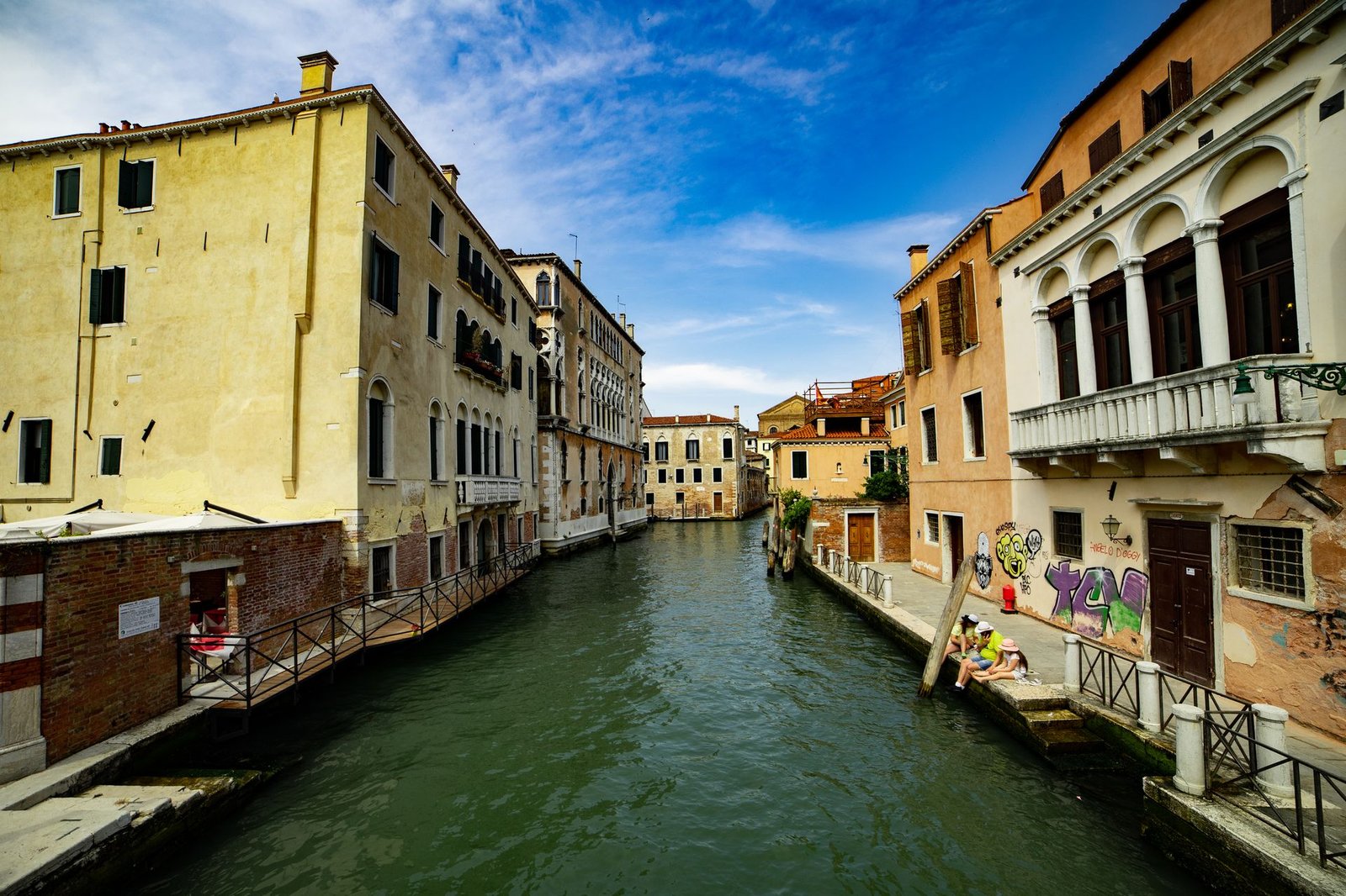 Palazzi affacciati su un canale veneziano