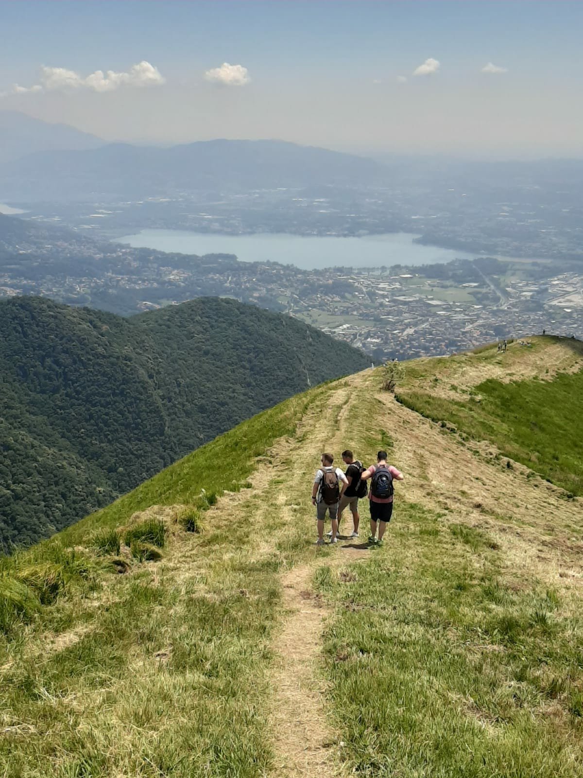 Escursione in montagna in Lombardia