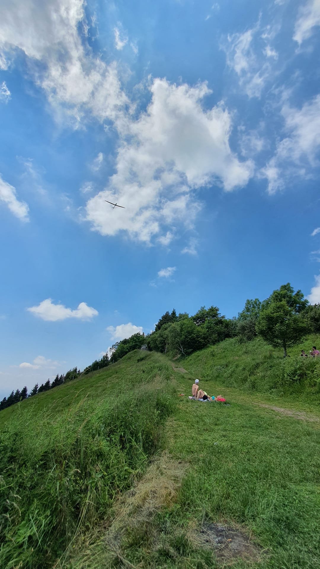 Prato in cima al monte Bolettone