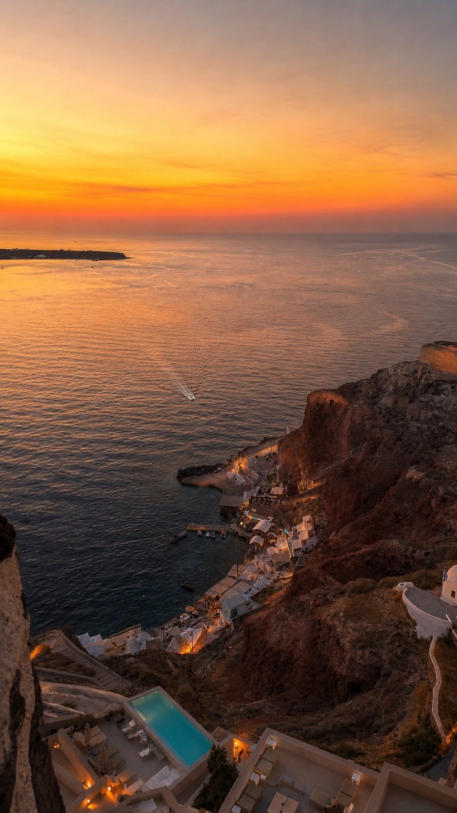 Vivere e lavorare a Santorini