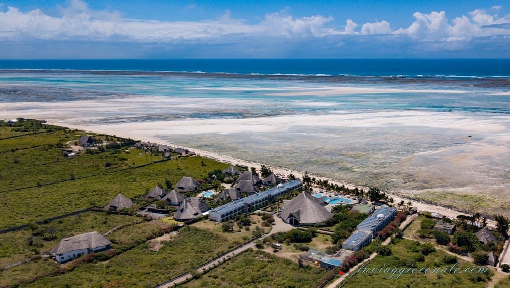 Una spiaggia del Kenya, tra Watamu e Diani
